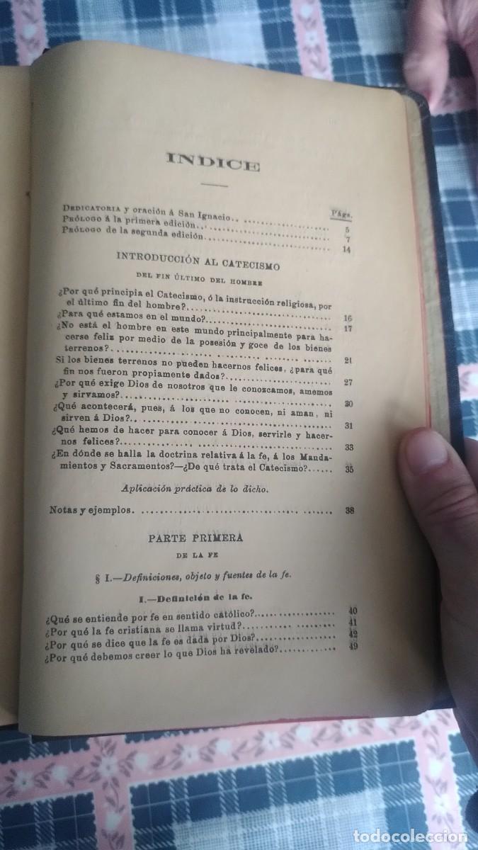 Libros antiguos: Gran Catecismo Cat&oacute;lico - Foto 3