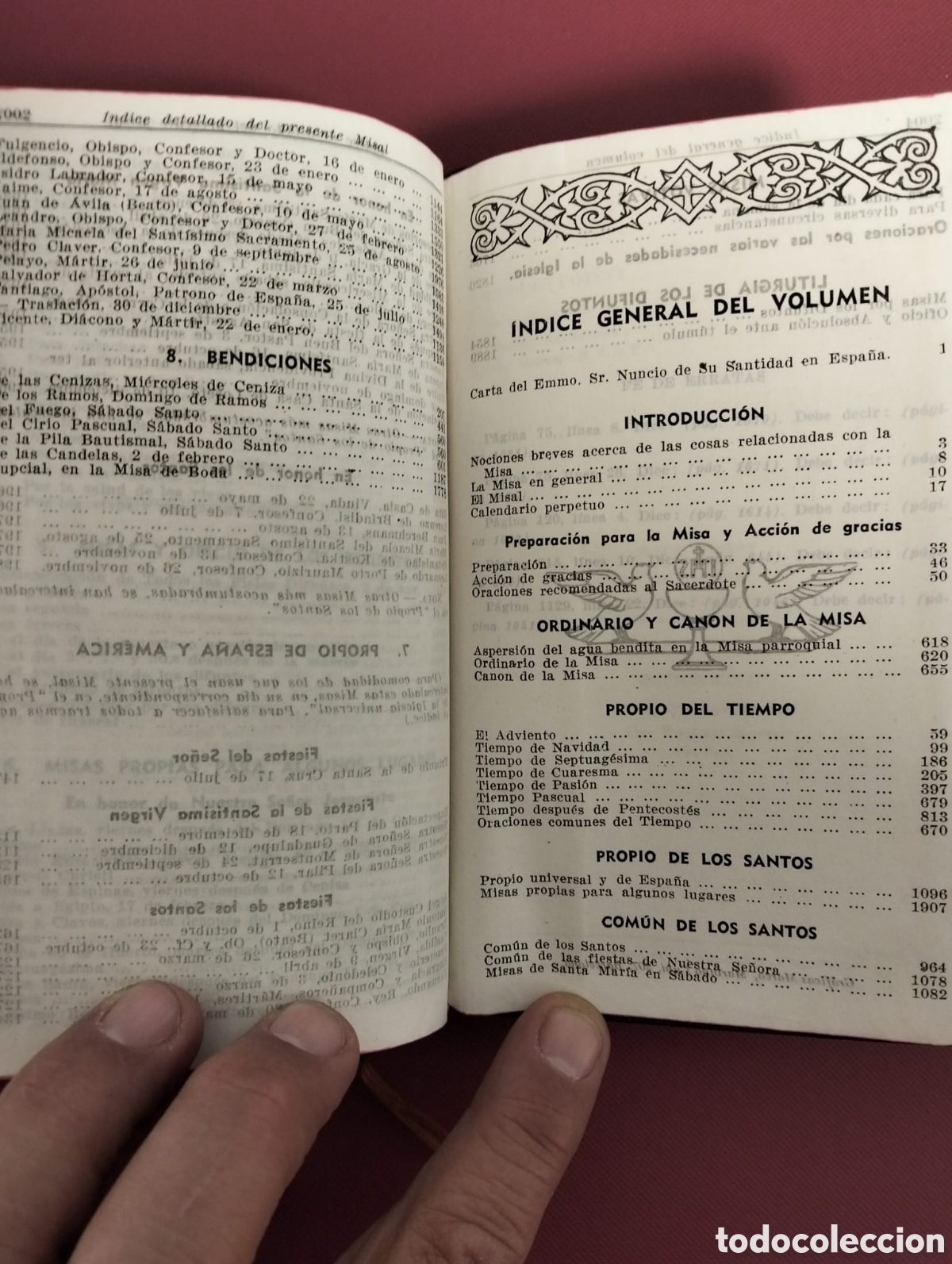 Libros antiguos: misal romano-cotidiano - Foto 5
