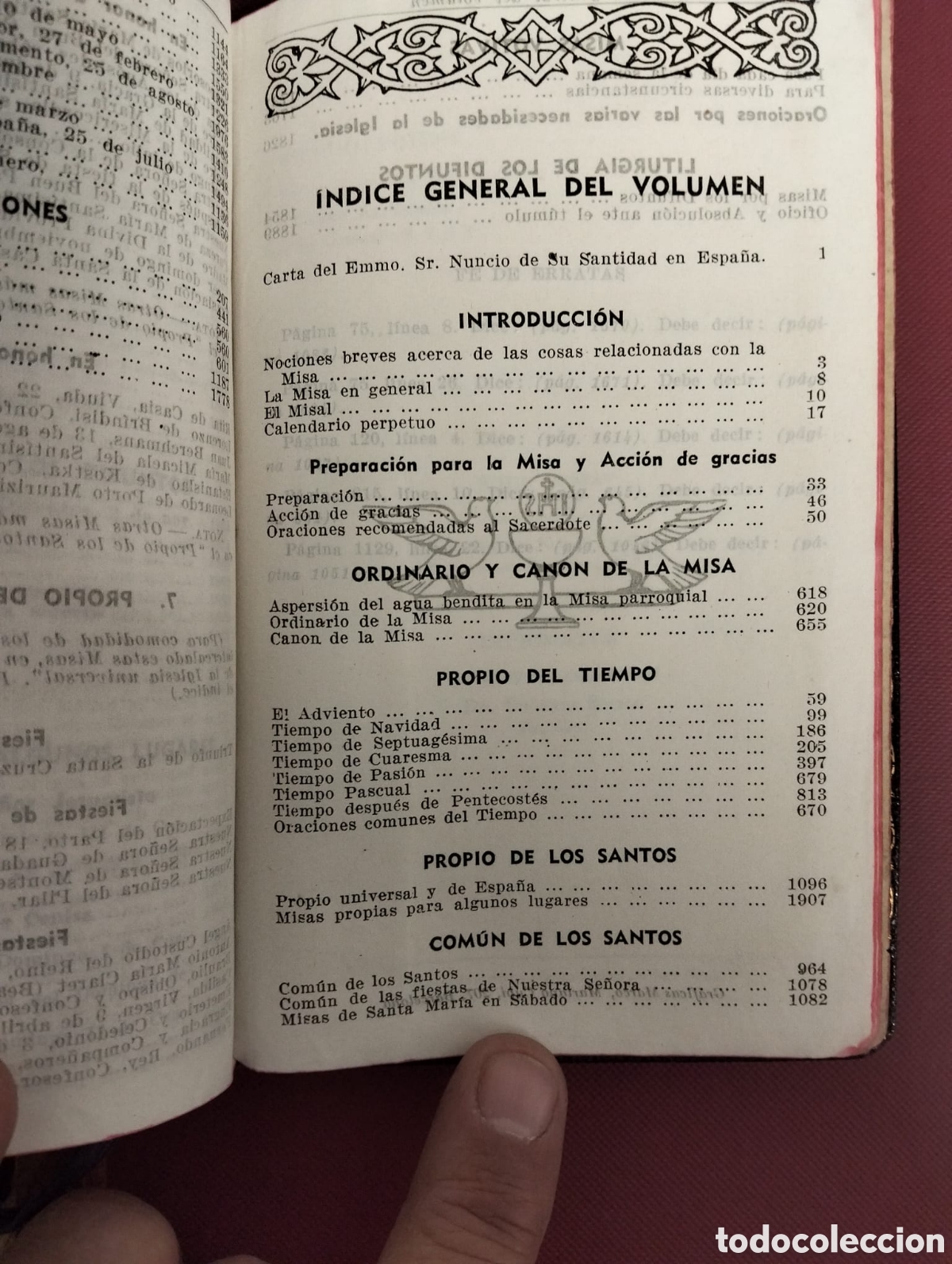 Libros antiguos: misal romano-cotidiano - Foto 6