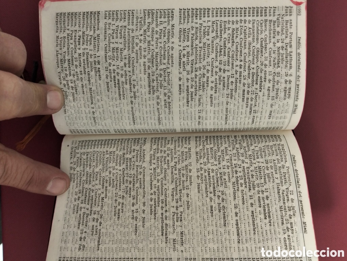 Libros antiguos: misal romano-cotidiano - Foto 11