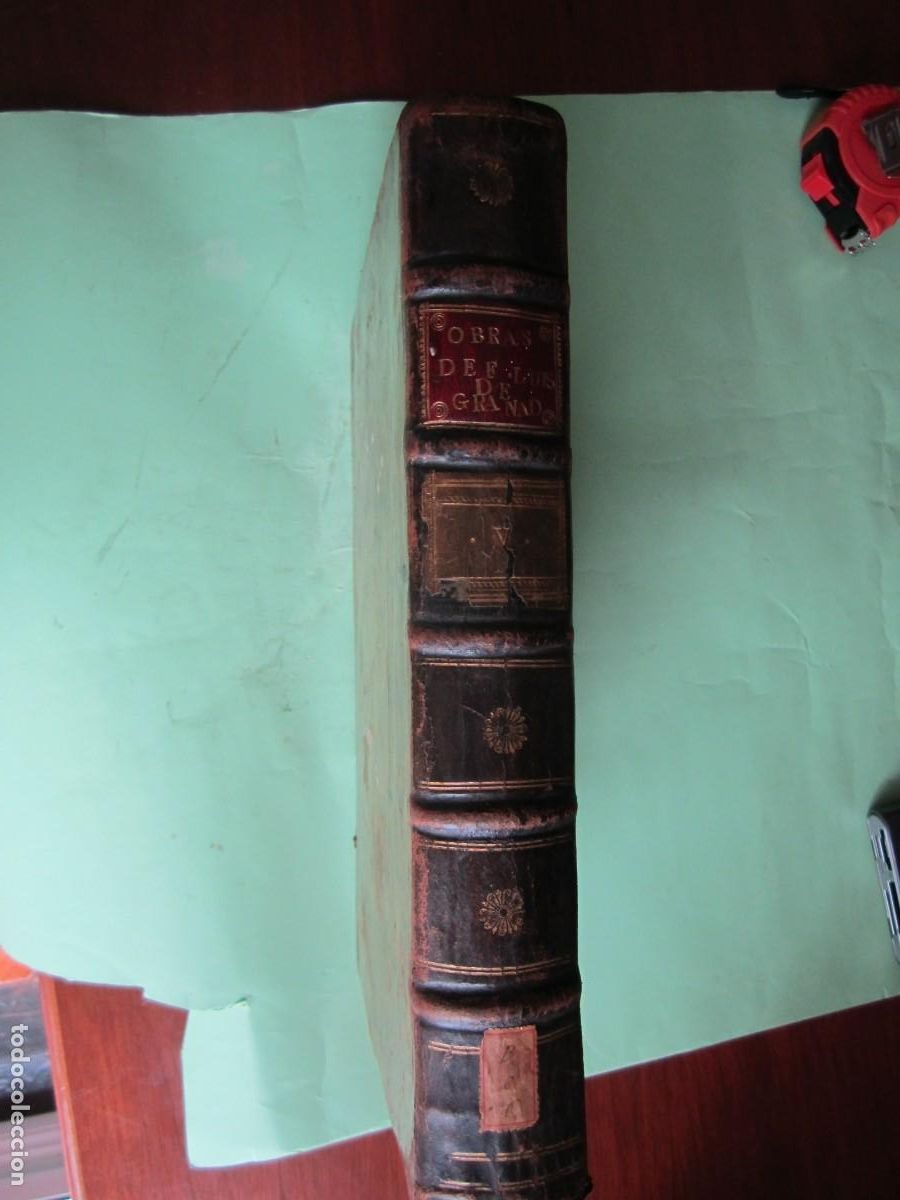 Libros antiguos: OBRAS DE FR.LUIS DE GRANADA -4&ordf;PARTE INTRODUCTION DEL SYMBOLO DE LA FE -1786 MADRID TOMO V