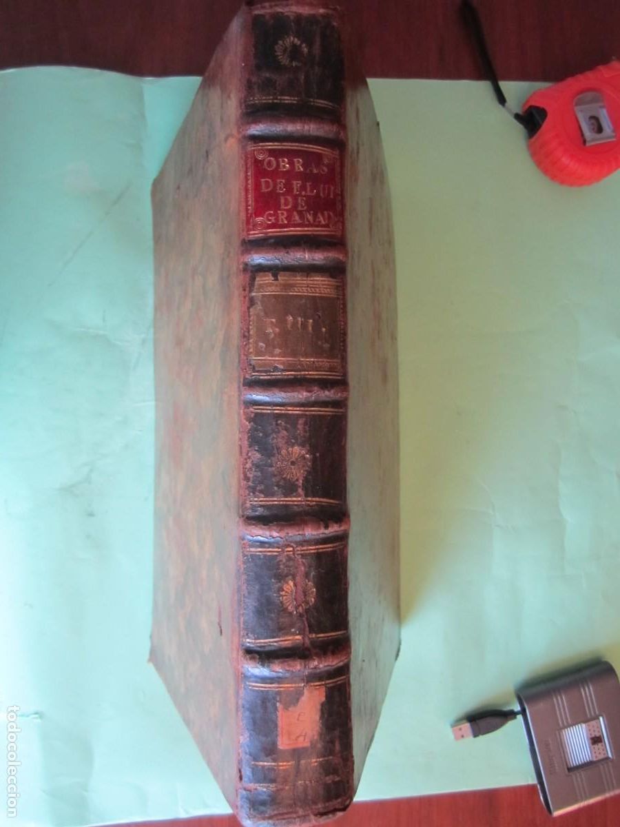 Libros antiguos: OBRAS DE FR.LUIS DE GRANADA -2&ordm; VOLUMEN MEMORIAL DE LA VIDA CHRISTIANA -1788 MADRID TOMO III