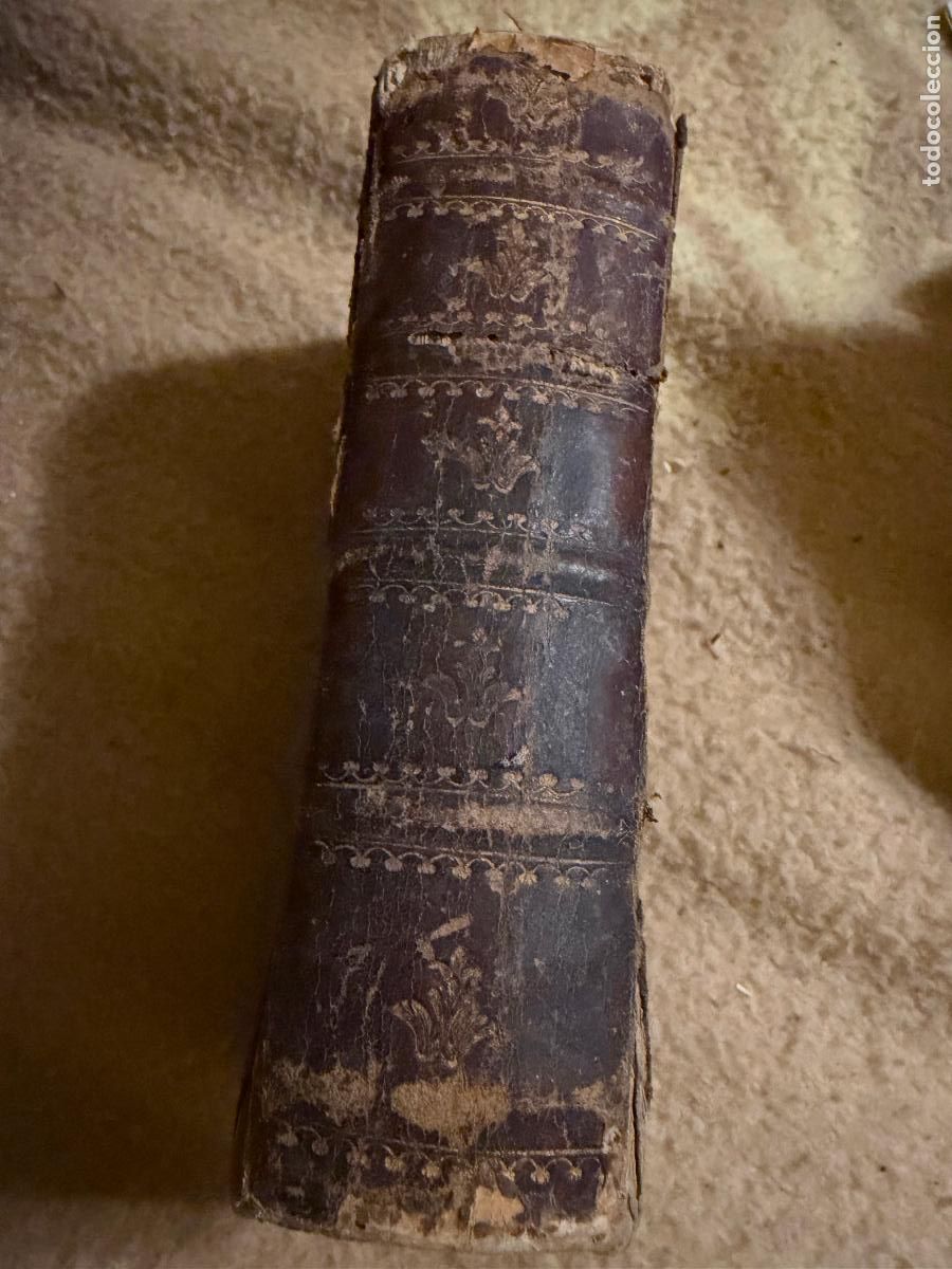 Libros antiguos: Libro OFICIO DE LA SEMANA SANTA. JOACHIN IBARRA 1765 Cierre met&aacute;lico