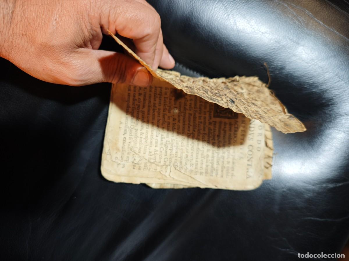 Libros antiguos: Antiguo libro en lat&iacute;n exorcismo - Foto 3