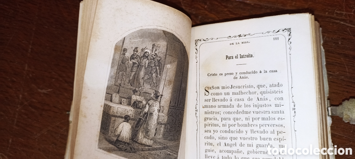 Libros antiguos: Devocionario con tapas de nacar y esmalte siglo XIX - Foto 8
