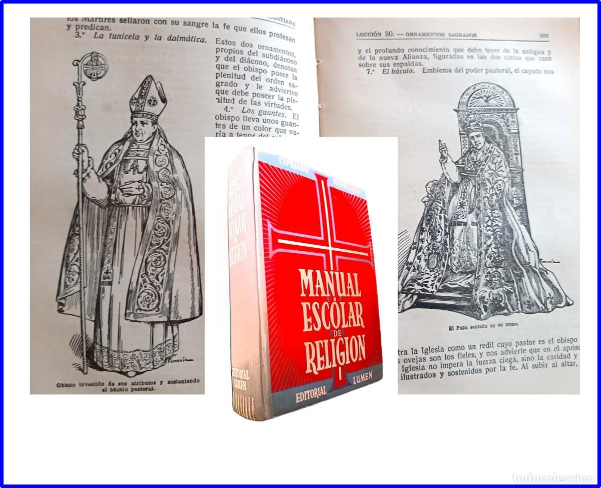 Libros antiguos: A&ntilde;o 1942: Manual Escolar de Religi&oacute;n.