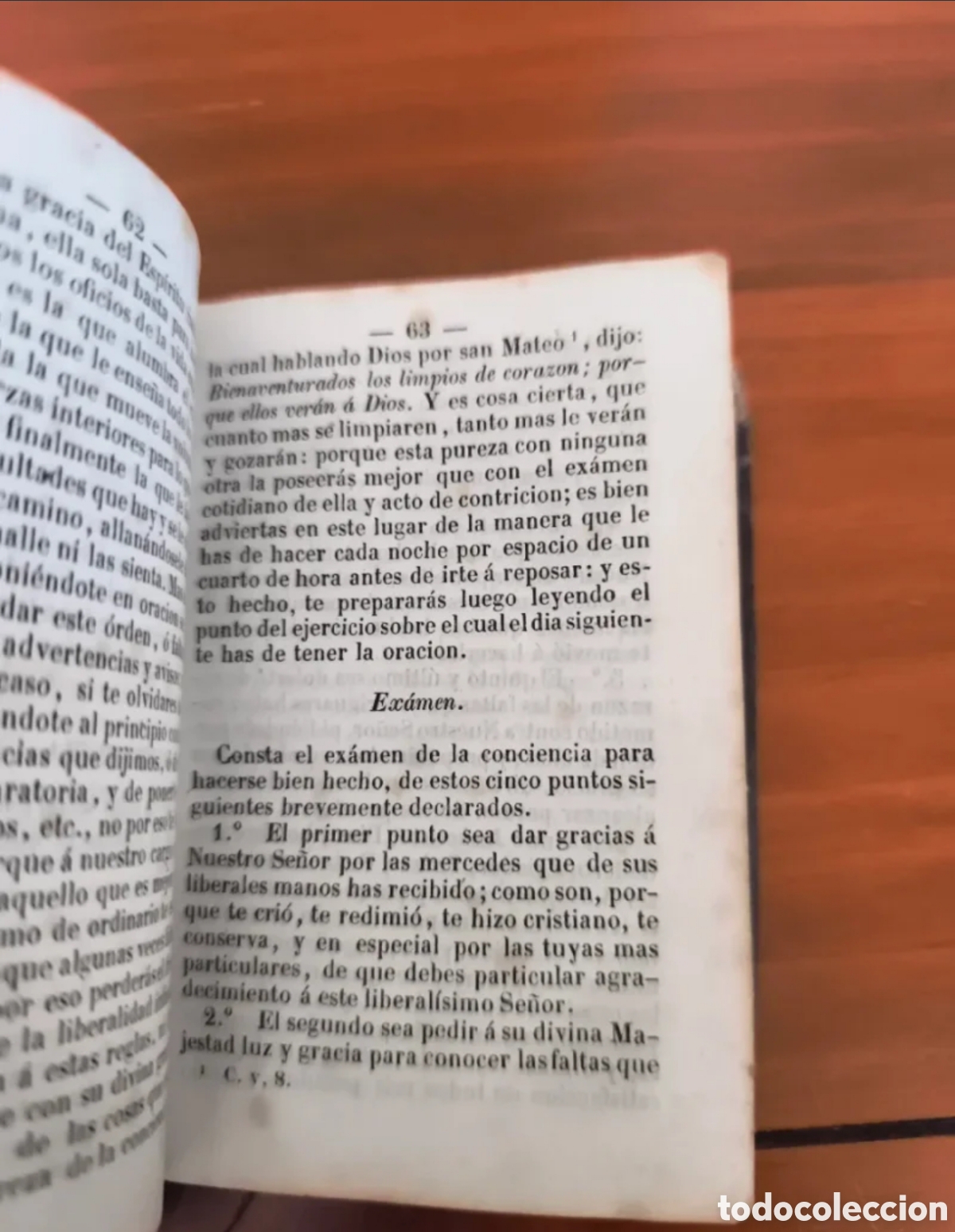 Libros antiguos: Manual Ejercicios Espirituales (1859) - Foto 3