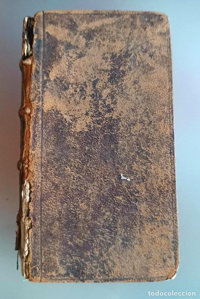 Libros antiguos: A&ntilde;o 1702. Nuevo Testamento de Jesucristo, Edici&oacute;n Vulgata. Latin.