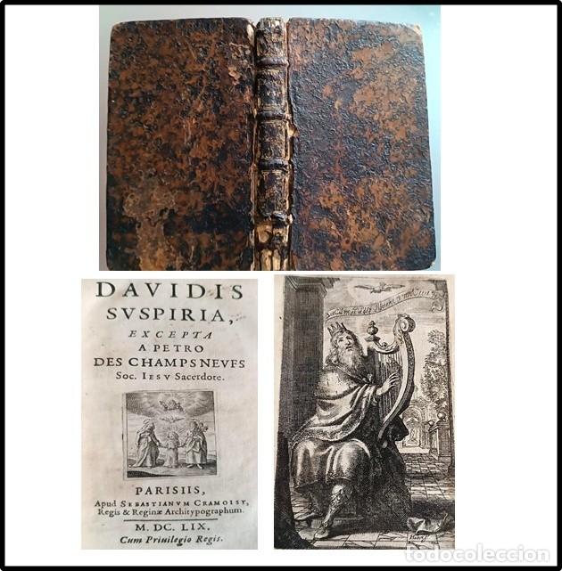Libros antiguos: A&ntilde;o 1659. Suspiros de David.