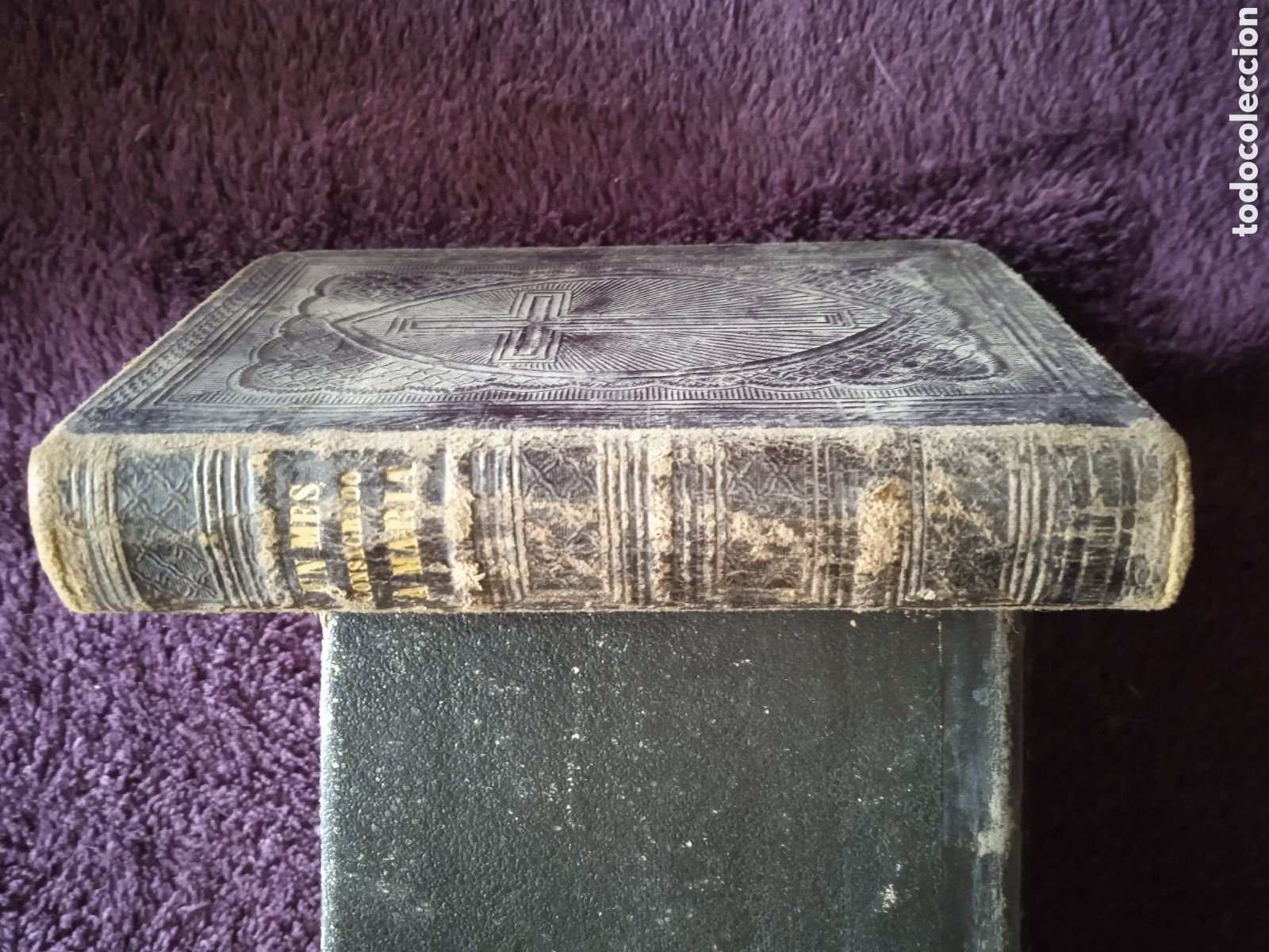 Libri antichi: UN MES CONSAGRADO A MARIA PARA ALCANZAR LA CONVERSION DE PECADORES, -BARCELONA 1880