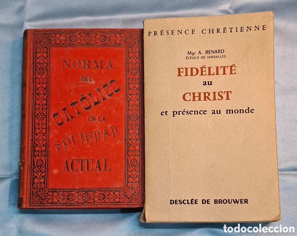 Libros antiguos: Colecci&oacute;n de libros religiosos - Foto 1