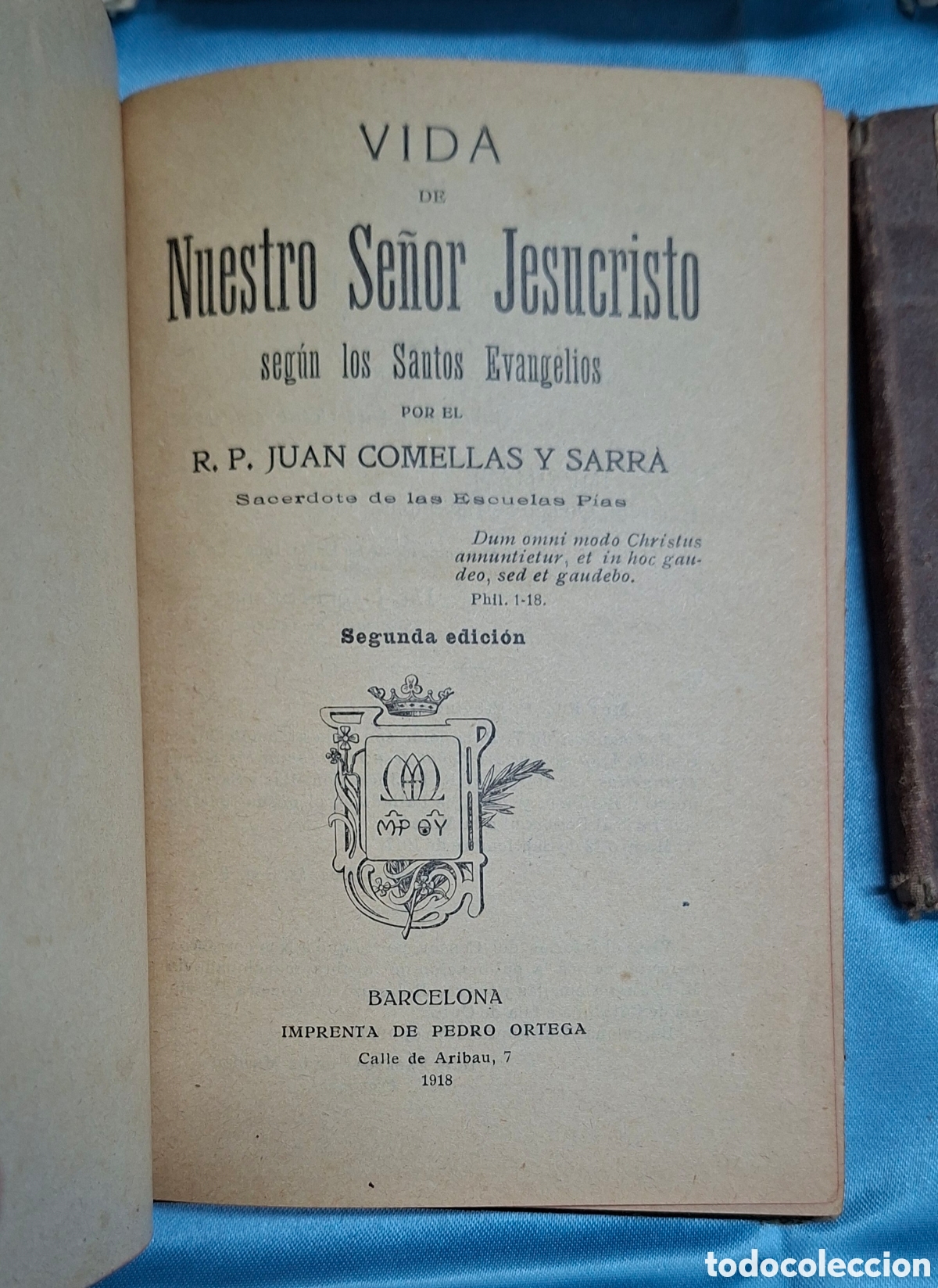 Libros antiguos: Colecci&oacute;n de libros religiosos - Foto 7