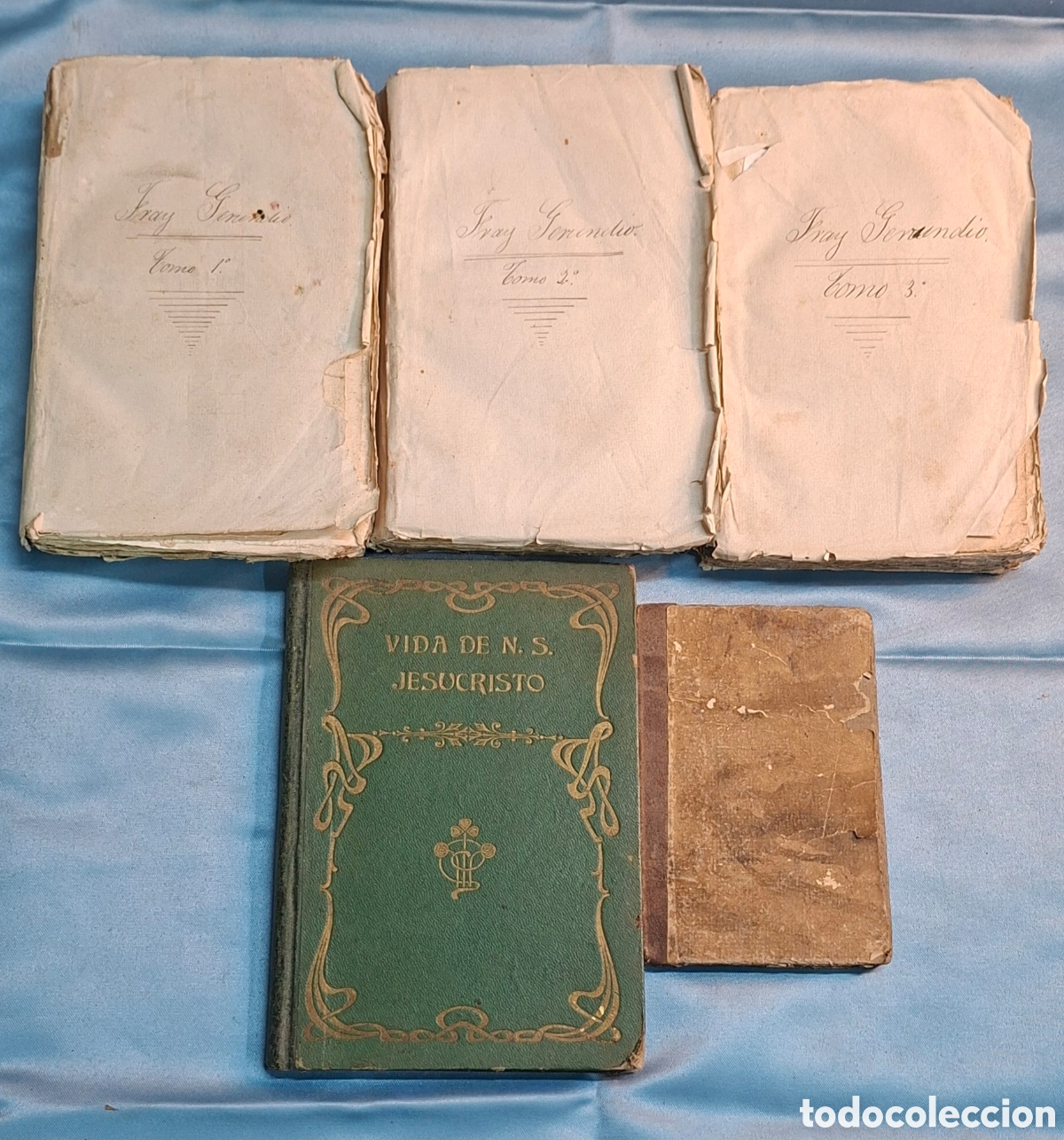 Libros antiguos: Colecci&oacute;n de libros religiosos - Foto 1