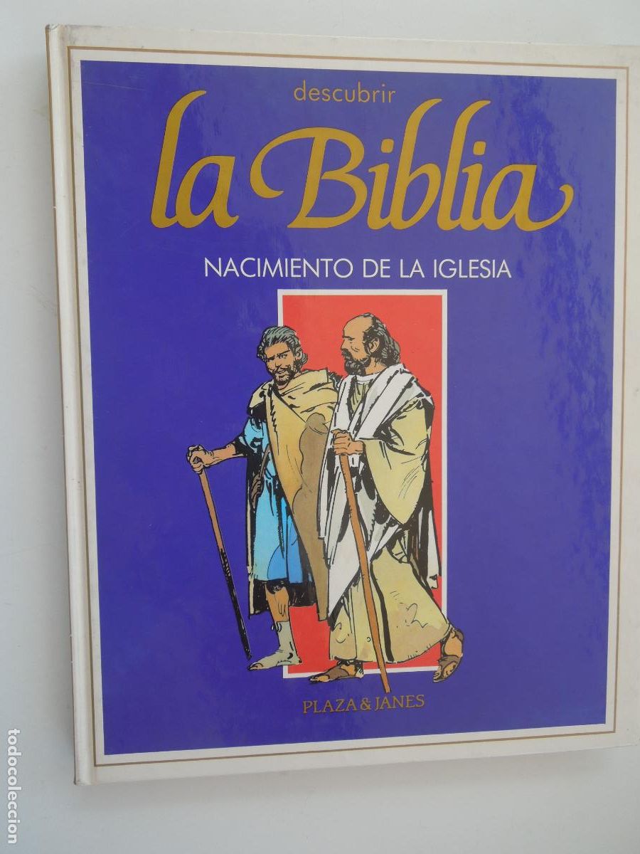 Libros antiguos: DESCUBRIR LA BIBLIA TOMO 2 -NACIMIENTO DE LA IGLESIA - PLAZA-JANE - 1984 NUEVO TESTAMENTO