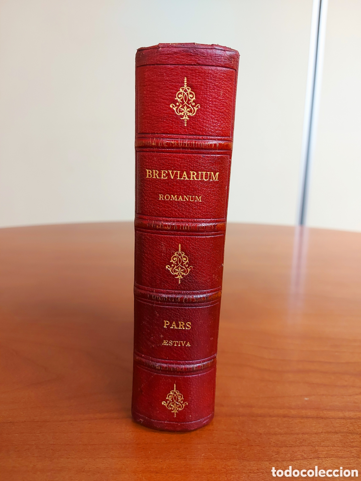 Libros antiguos: Breviarium Romanum Pars Aestiva. Turonibus, 1865.
