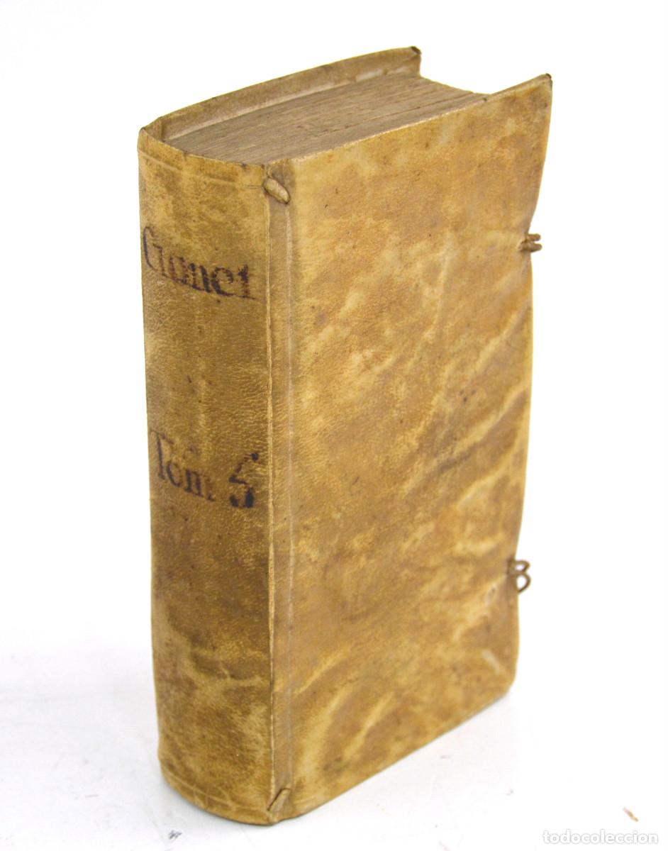 Libros antiguos: Manuale Thomistarum, seu Brevis Theologiae Cursus, 1718, tomo V, Giovanni Manfr&egrave;, P&aacute;dua.