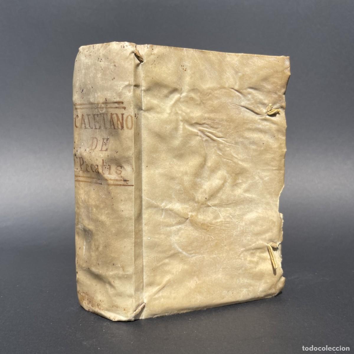 Libros antiguos: A&ntilde;o 1538 - Excomuni&oacute;n - Inquisici&oacute;n - Lujuria - Alquimia - Pergamino - Pecado - De Vio