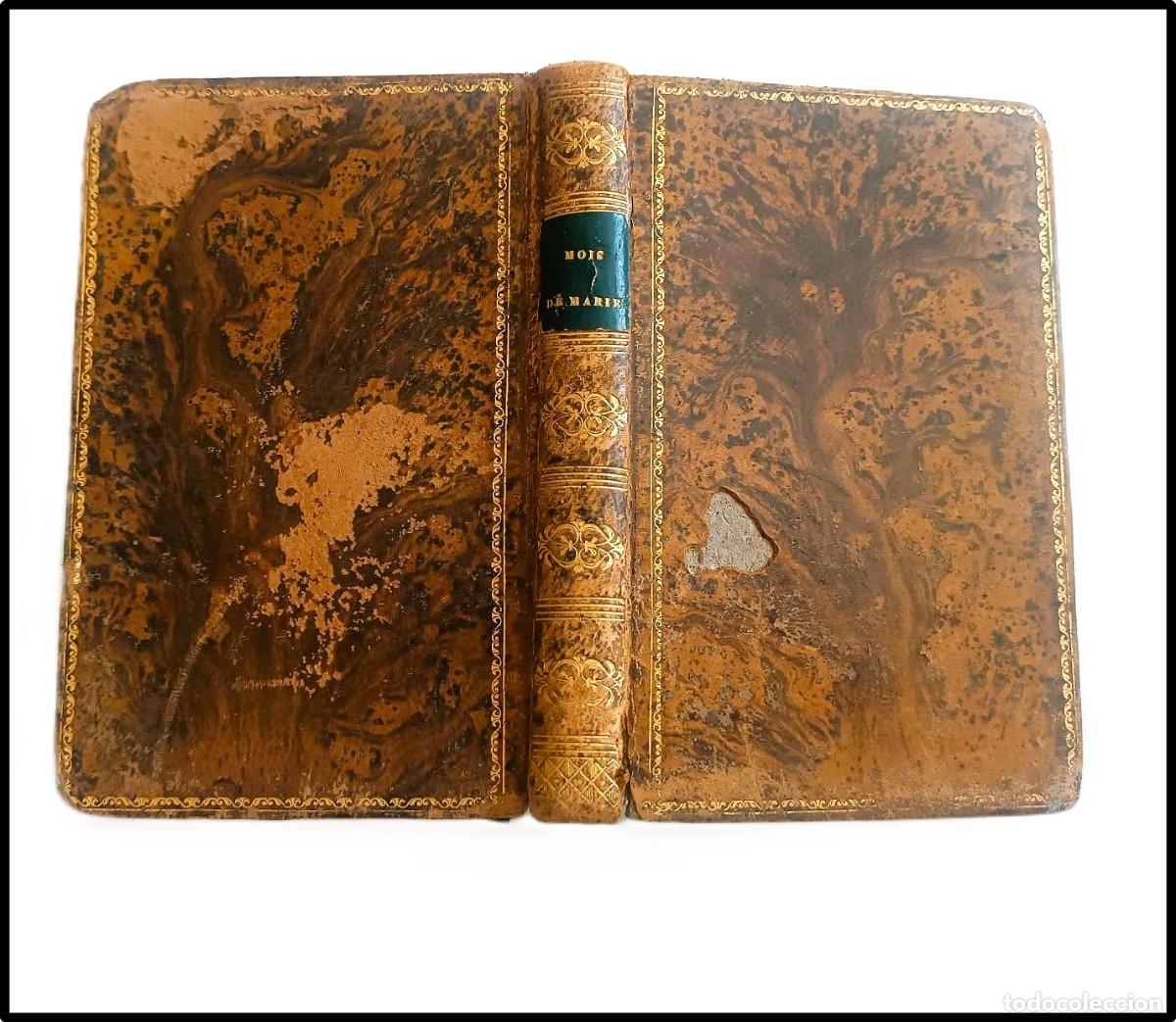 Libros antiguos: A&ntilde;o 1848. Libro del siglo XIX: Mes de Mar&iacute;a