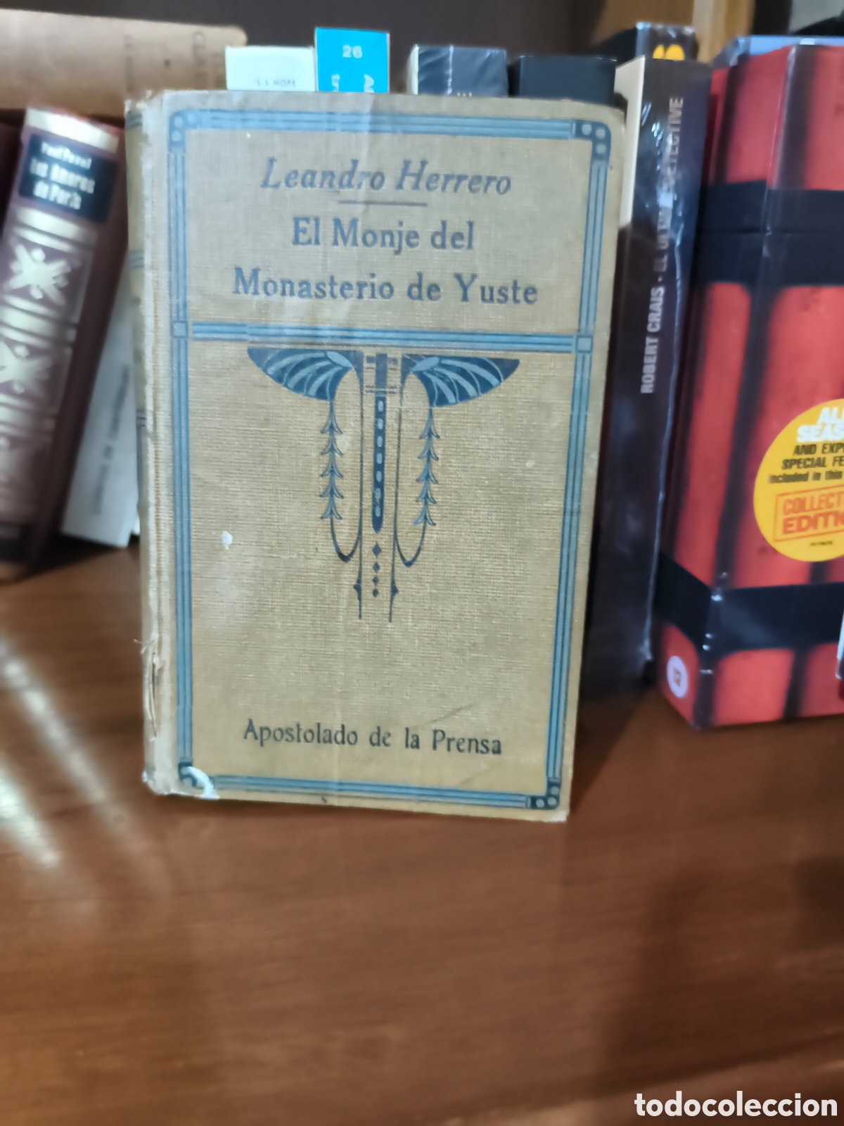 Libros antiguos: El Monje del Monasterio de Yuste. Leandro Herrero. Apostolado de la Prensa, 1923.
