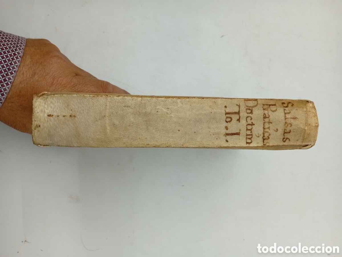 Libros antiguos: Promptuari moral 1754 dedicat Sebasti&agrave; Vict&ograve;ria pr&iacute;ncep Andorra en catal&aacute;n