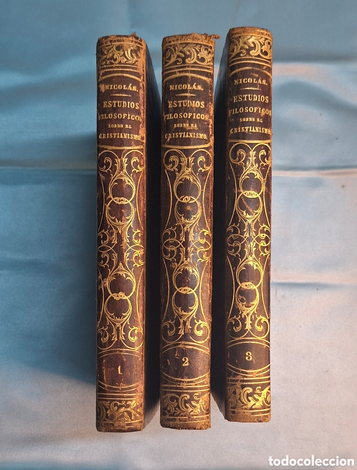 Libros antiguos: Estudios Filos&oacute;ficos sobre el Cristianismo.