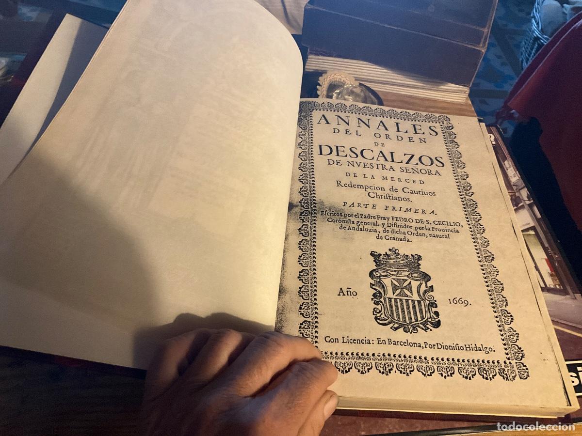 Libros antiguos: Annales anales orden descalzos descalcos de nuestra se&ntilde;ora 1669 tomoprimero fotocopia Pedro
