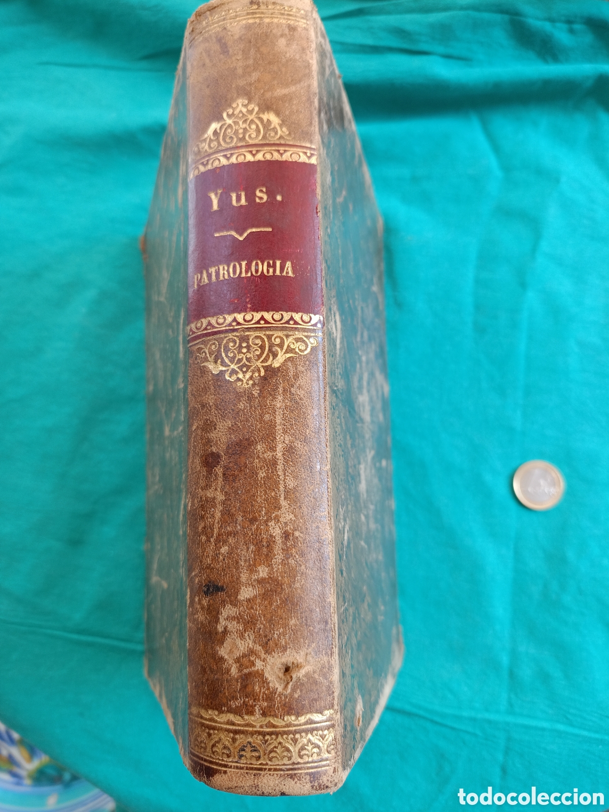 Libros antiguos: PATROLOG&Iacute;A, MIGUEL YUS. A&Ntilde;O 1889