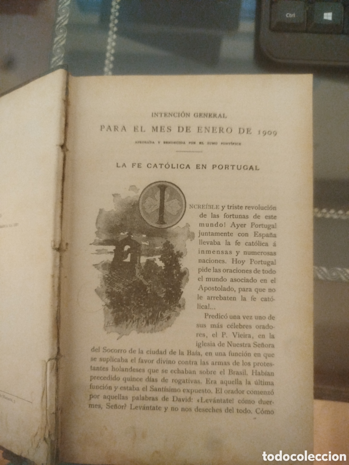 Libros antiguos: El mensajero del coraz&oacute;n de Jes&uacute;s y del apostolado de la oraci&oacute;n 1909