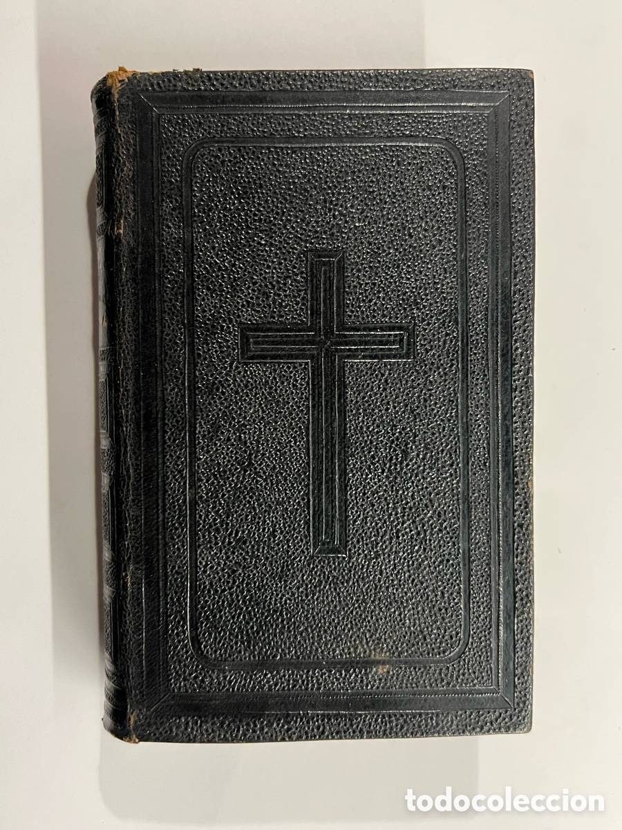 Libros antiguos: SEMANA SANTA Y DE LAS CEREMONIAS QUE SE HAN DE PRACTICAR. EN LAT&Iacute;N Y CASTELLANO. Barcelona 1888