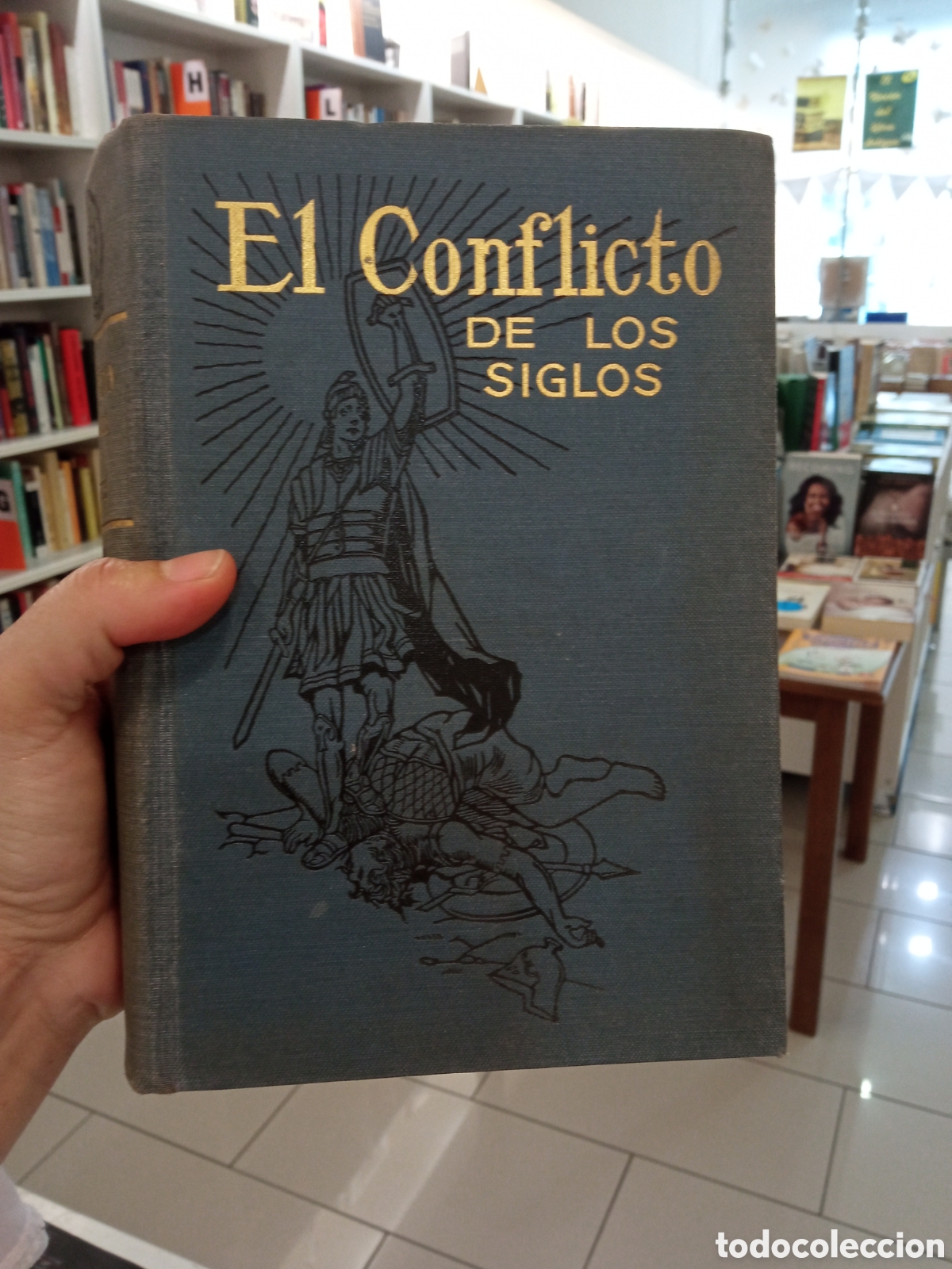 Libros antiguos: EL CONFLICTO DE LOS SIGLOS, DURANTE LA ERA CRISTIANA. WHITE, E.G. EDITORIAL ESPA&Ntilde;OLA