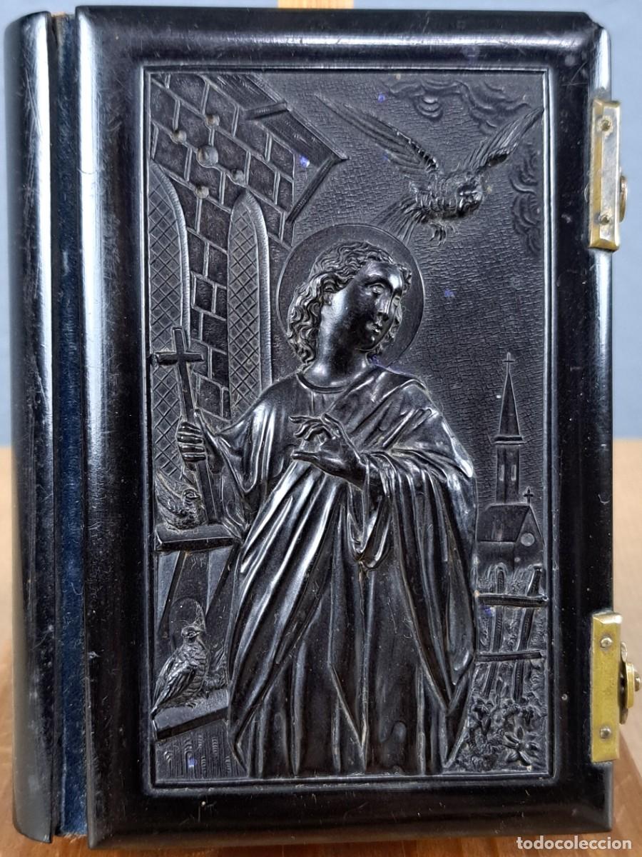 Libros antiguos: Devocionario &ldquo;El Sagrado Coraz&oacute;n de Jes&uacute;s&rdquo;, 1877 Sayol Echevarr&iacute;a