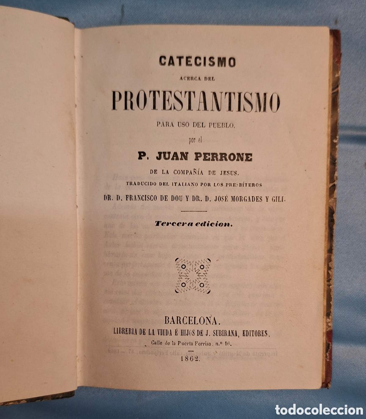 Libros antiguos: Lote de 2 libros religiosos del siglo XIX (1849&ndash;1862)