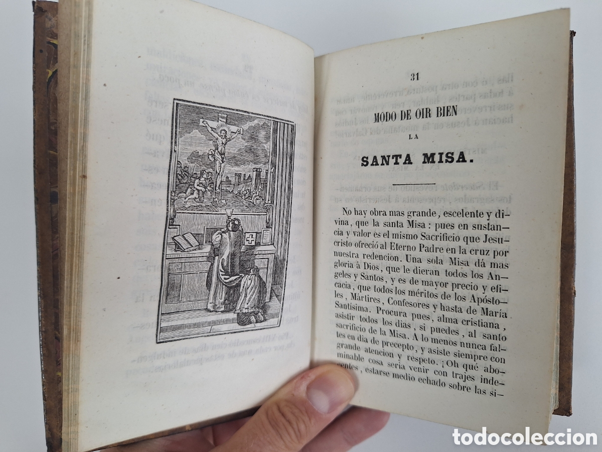 Libros antiguos: P. JOSE MACH, Ancora de salvacion, a&ntilde;o 1854