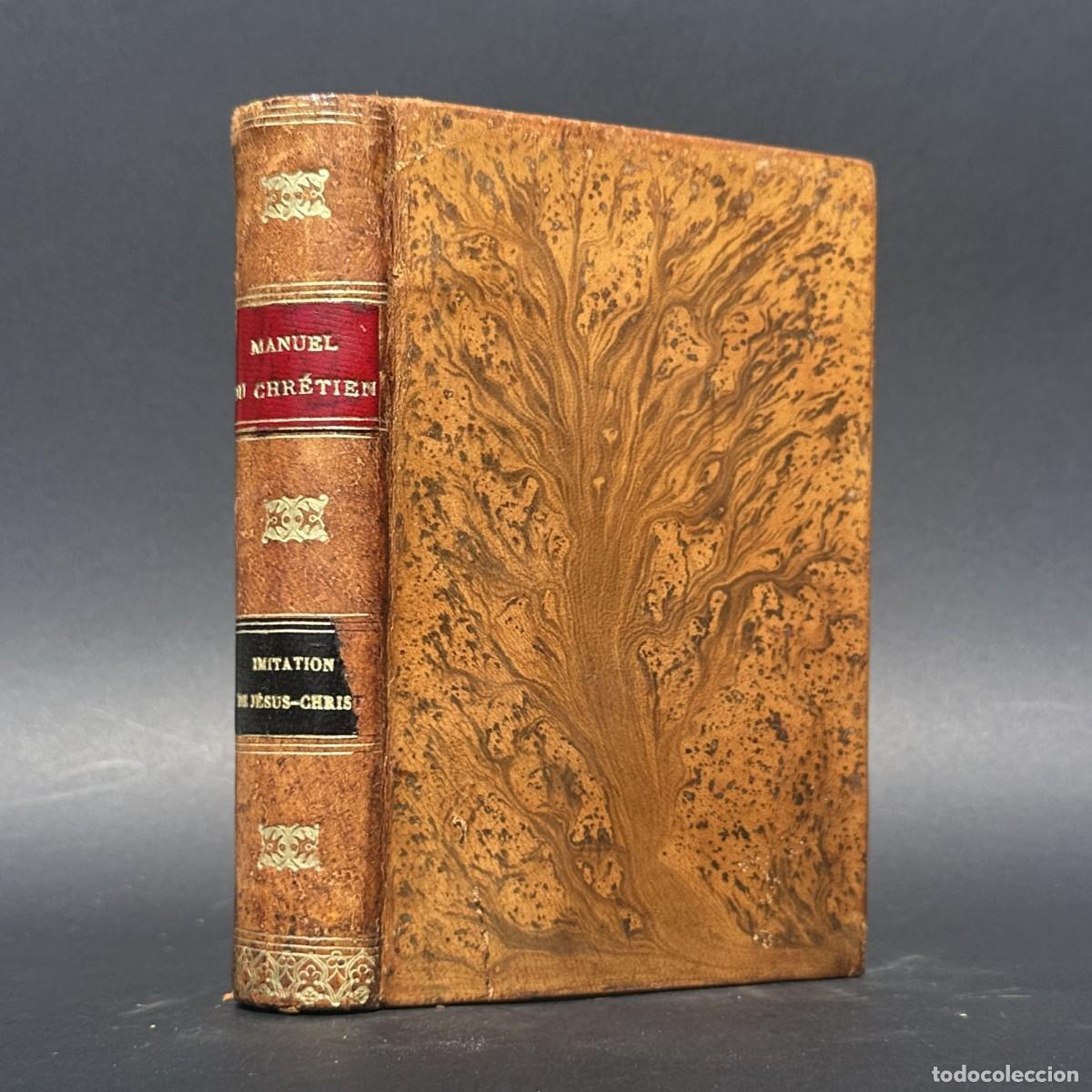 Antiquarische B&uuml;cher: a&ntilde;o 1860 - LA IMITACION DE JESUCRISTO - KEMPIS - L'IMITATION DE JESUS CHRIST -