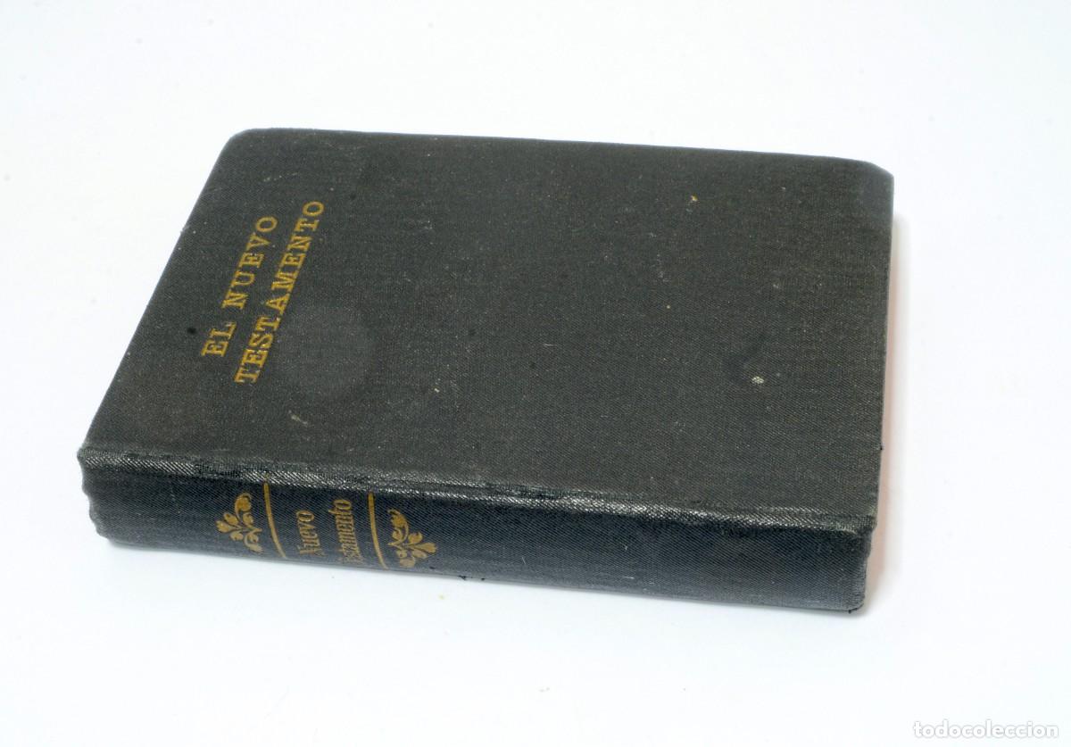 Libros antiguos: Edici&oacute;n de 1931 del Nuevo Testamento de la Sociedad B&iacute;blica, Cipriano de Valera, EXC