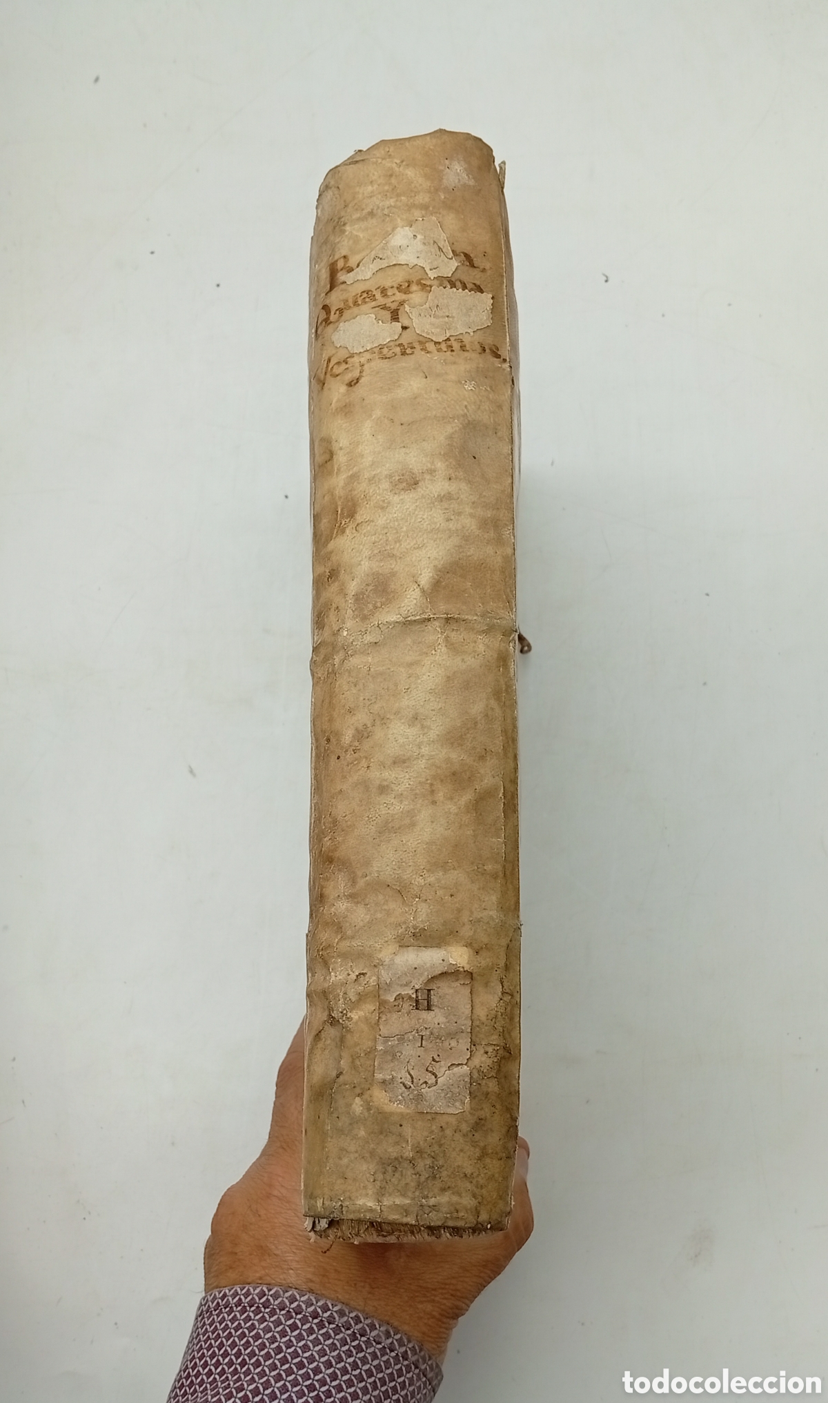 Old books: Ave Mar&iacute;a Quaresma y sagrados vespertinos 1733 Barcelona
