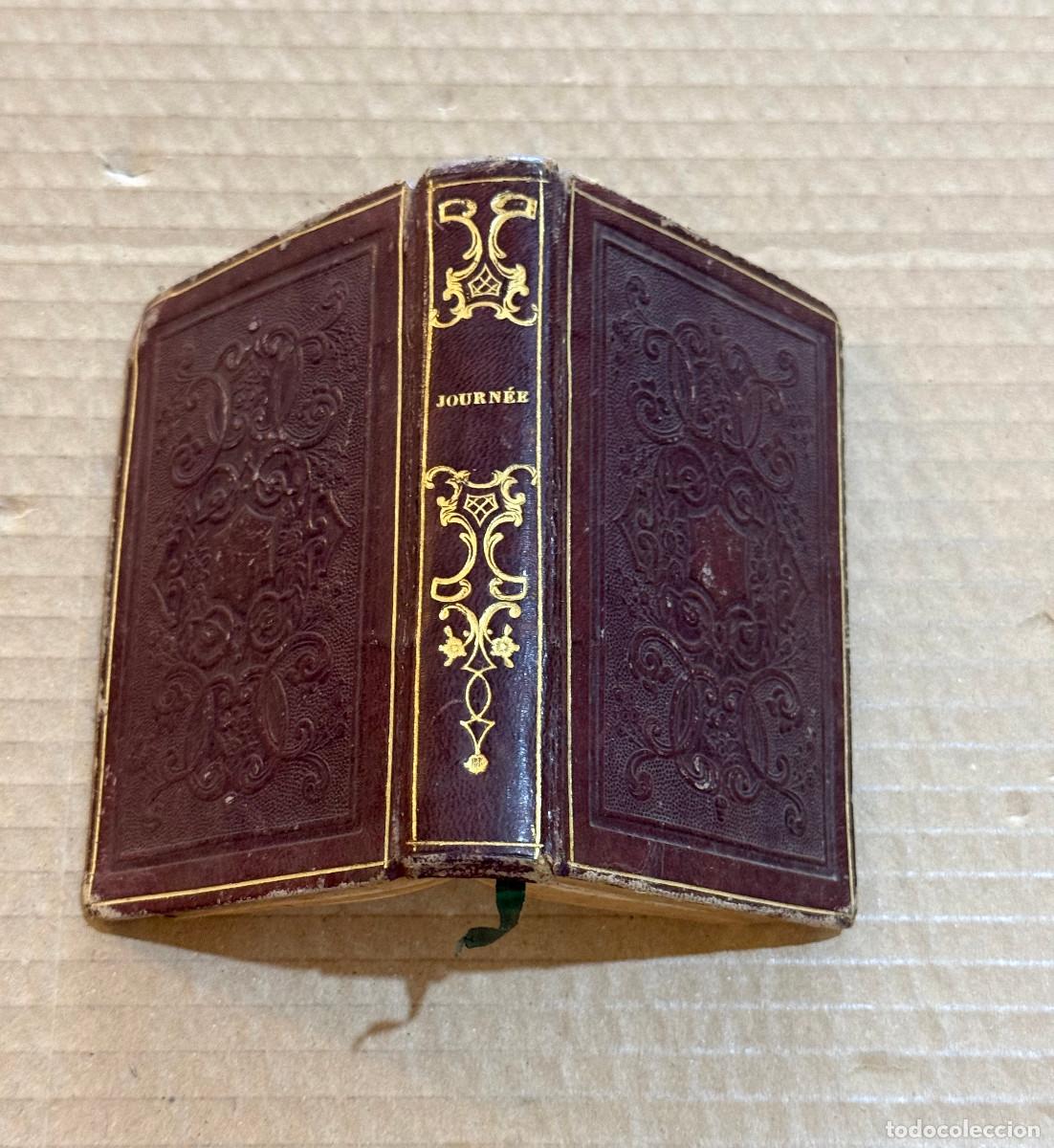 Libros antiguos: 1843 LA JORNADA DEL CRISTIANO, SANTIFICADA POR LA ORACION Y LA MEDITACION / 11,5 x 8 cm