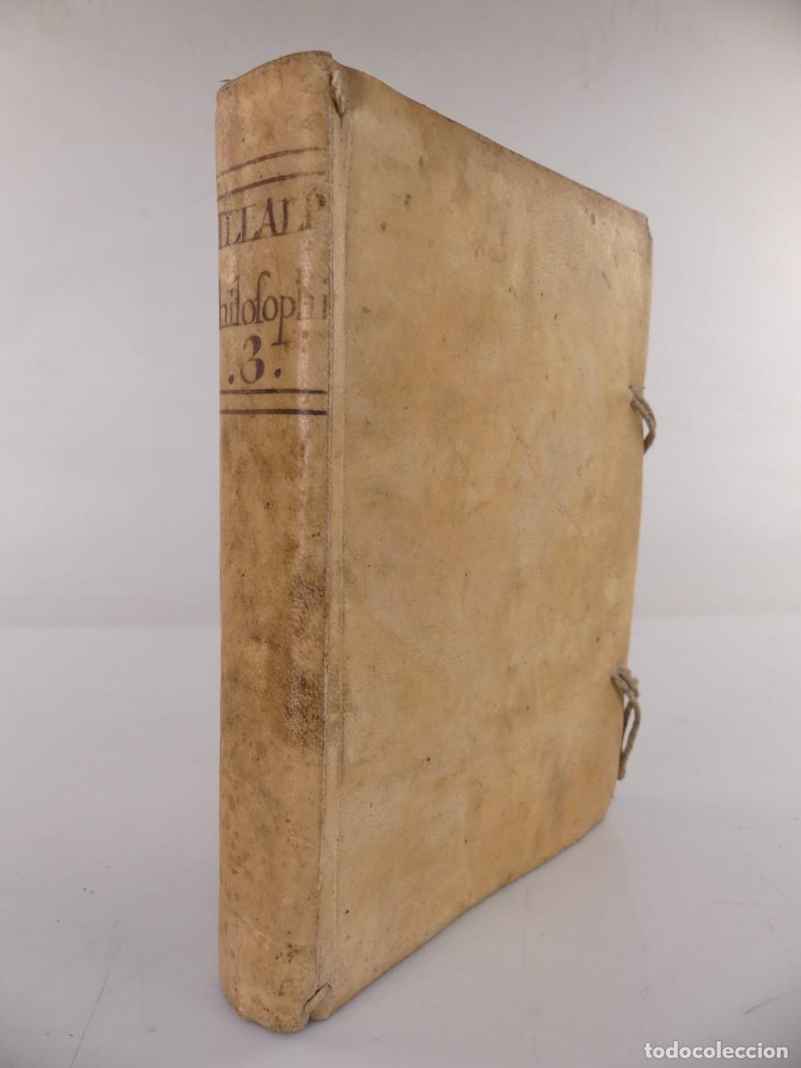 Libros antiguos: ANTIGUO LIBRO PHILOSOPHIA AD USUM SCHOLAE FF MINORUM S.FRANCISCI CAPUCCIN A&Ntilde;O 1778