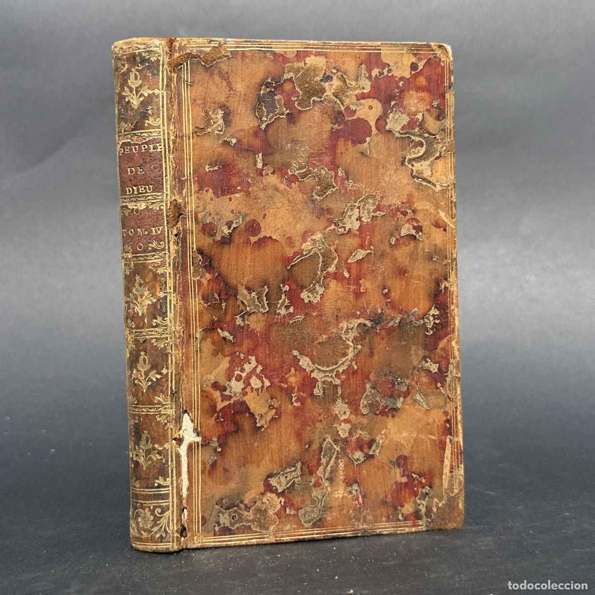 Libros antiguos: a&ntilde;o 1753 - HISTORIA DEL PUEBLO DE DIOS - PASION DE CRISTO - EVANGELIOS