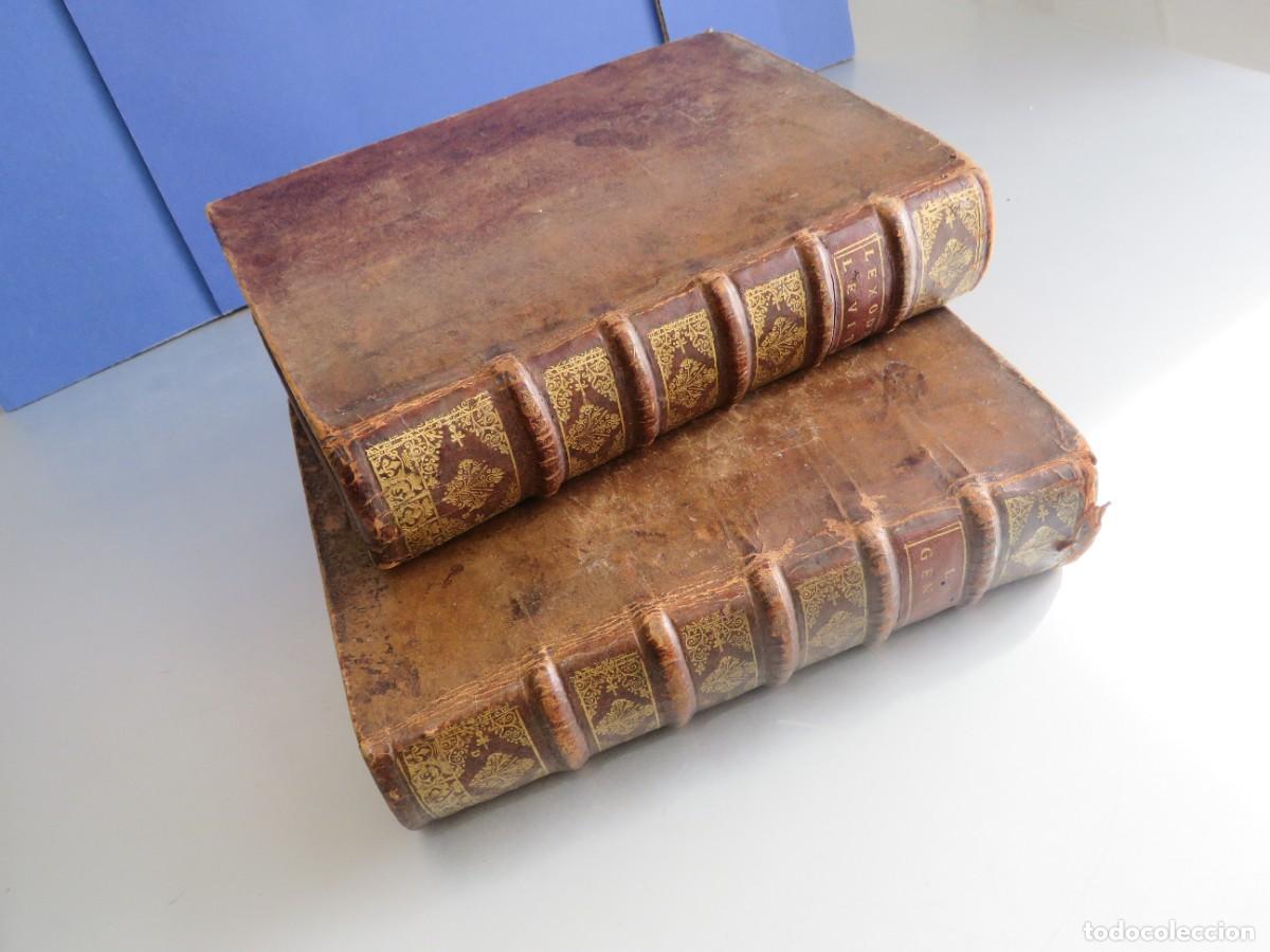 Libros antiguos: COMMENTAIRE LITT&Eacute;RAL SUR L&rsquo;ANCIEN ET NOUVEAU TESTAMENT. AGUSTIN CALMET. 1708
