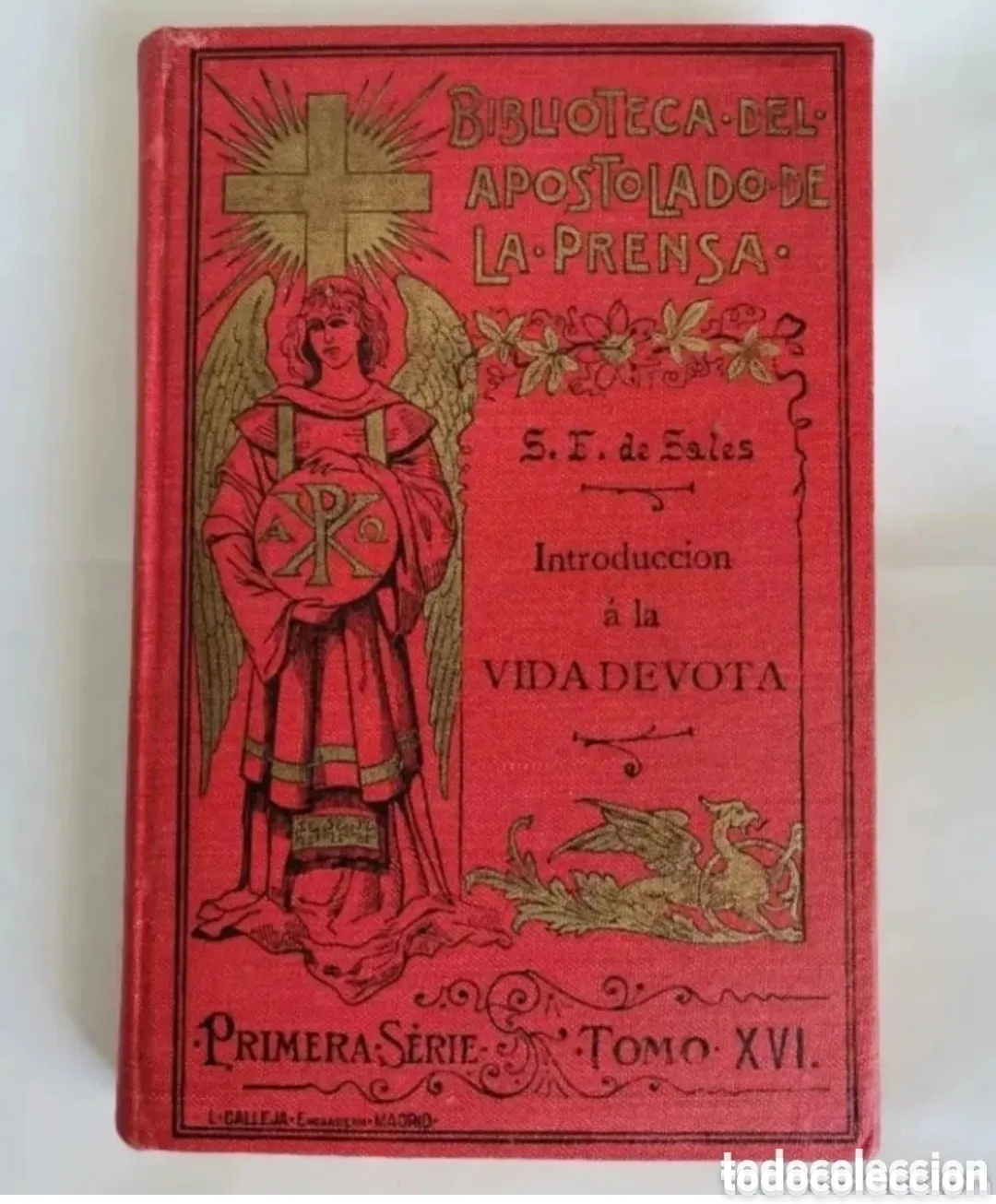 Libros antiguos: Introducci&oacute;n a la vida devota San Francisco de Sales 1901