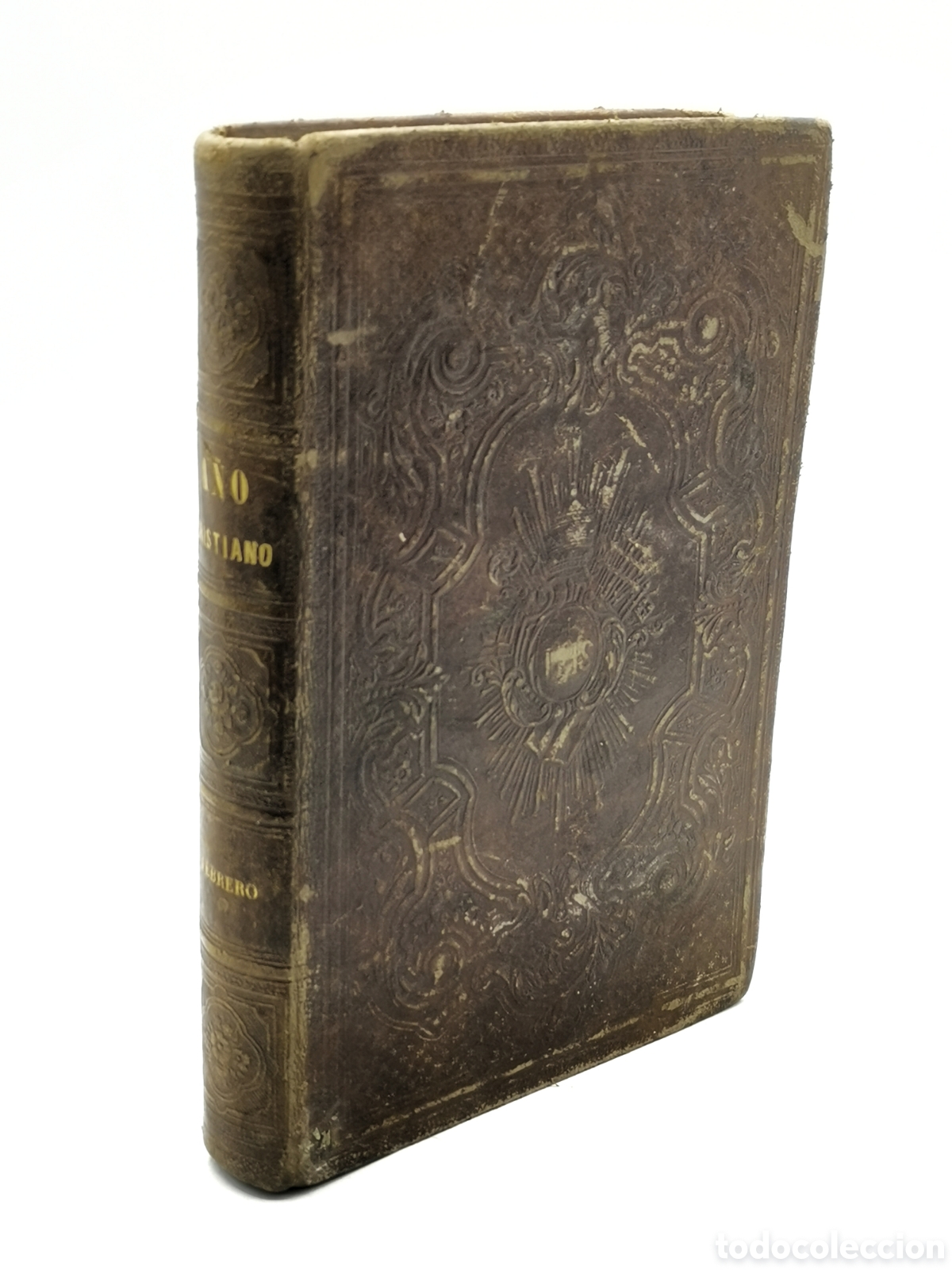 Libros antiguos: NOVISIMO A&Ntilde;O CRISTIANO POR P. JUAN CROISSET, FEBRERO 1862
