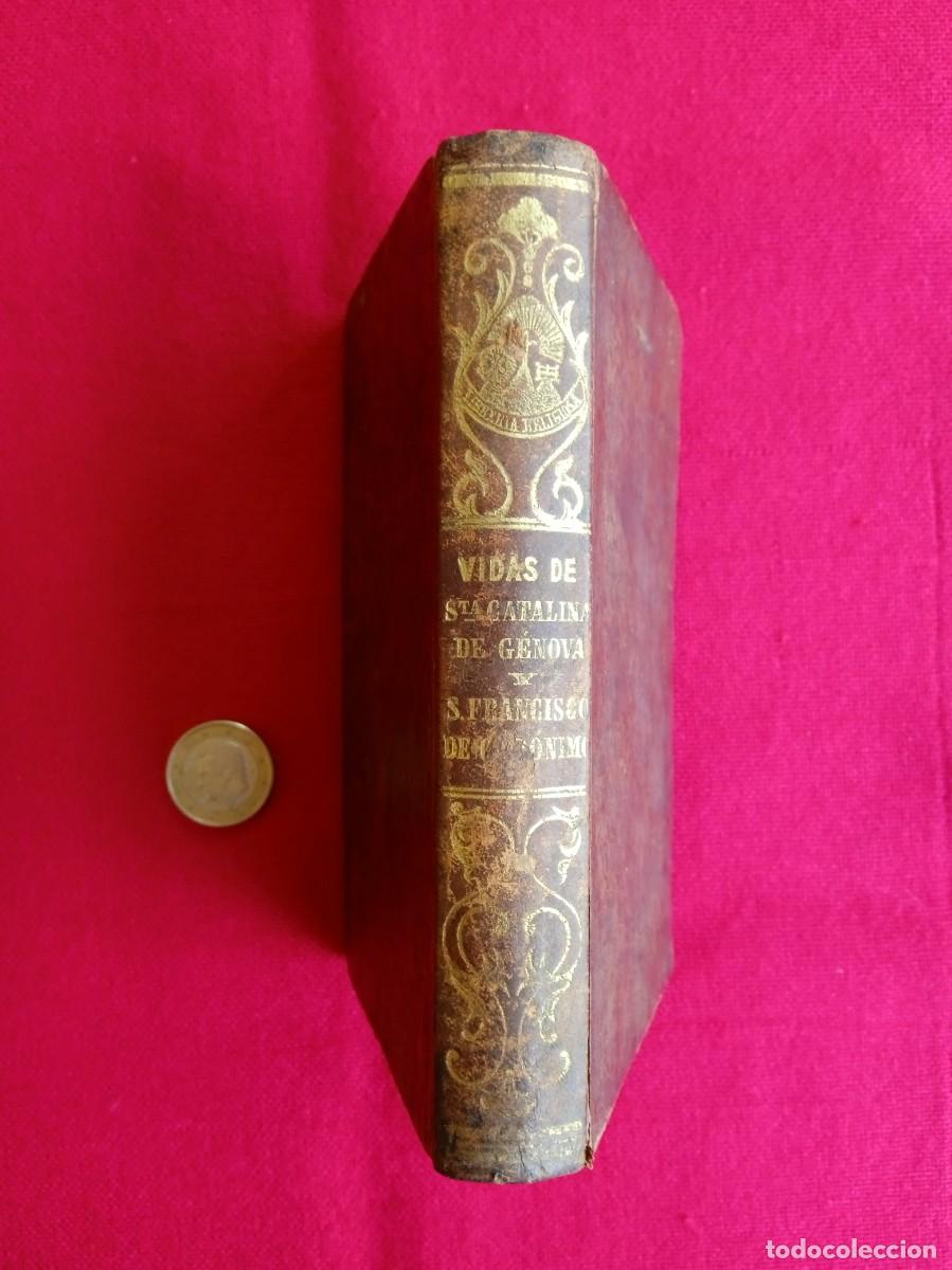 Libros antiguos: Libro antiguo religioso Santa Catalina de G&eacute;nova