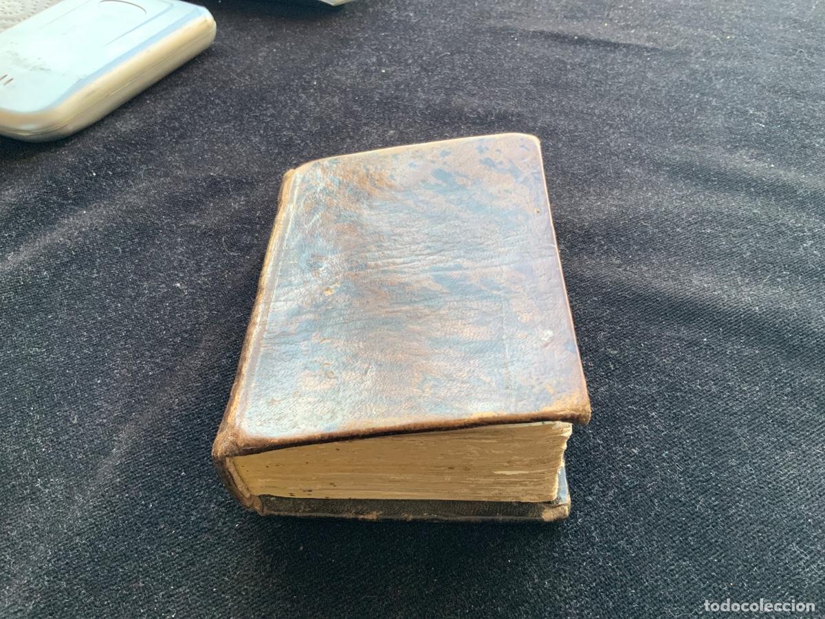 Libros antiguos: Peque&ntilde;o libro, egercicio cotidiano, valencia 1837, imp Benito monfort, 11,8x8,6cm, 167gr