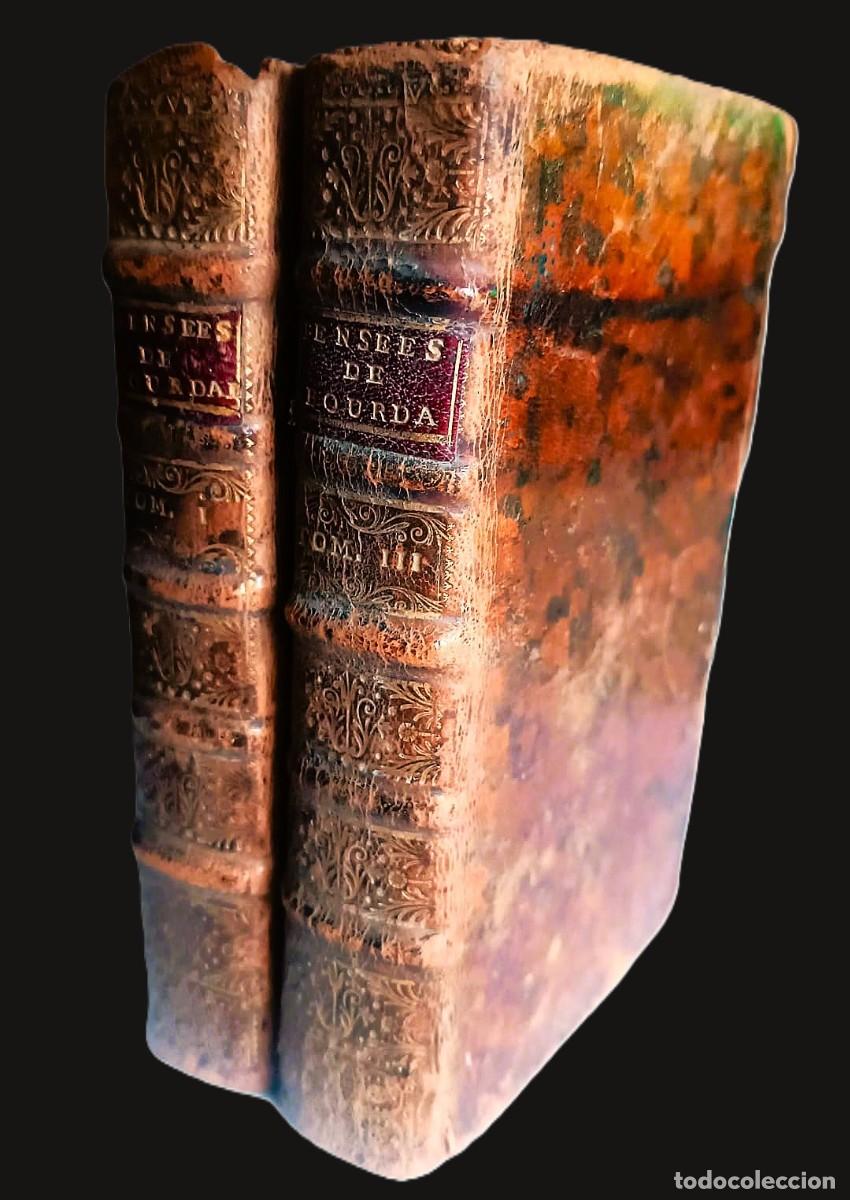 Libros antiguos: A&ntilde;o 1736: 2 elegantes tomos del siglo XVIII.