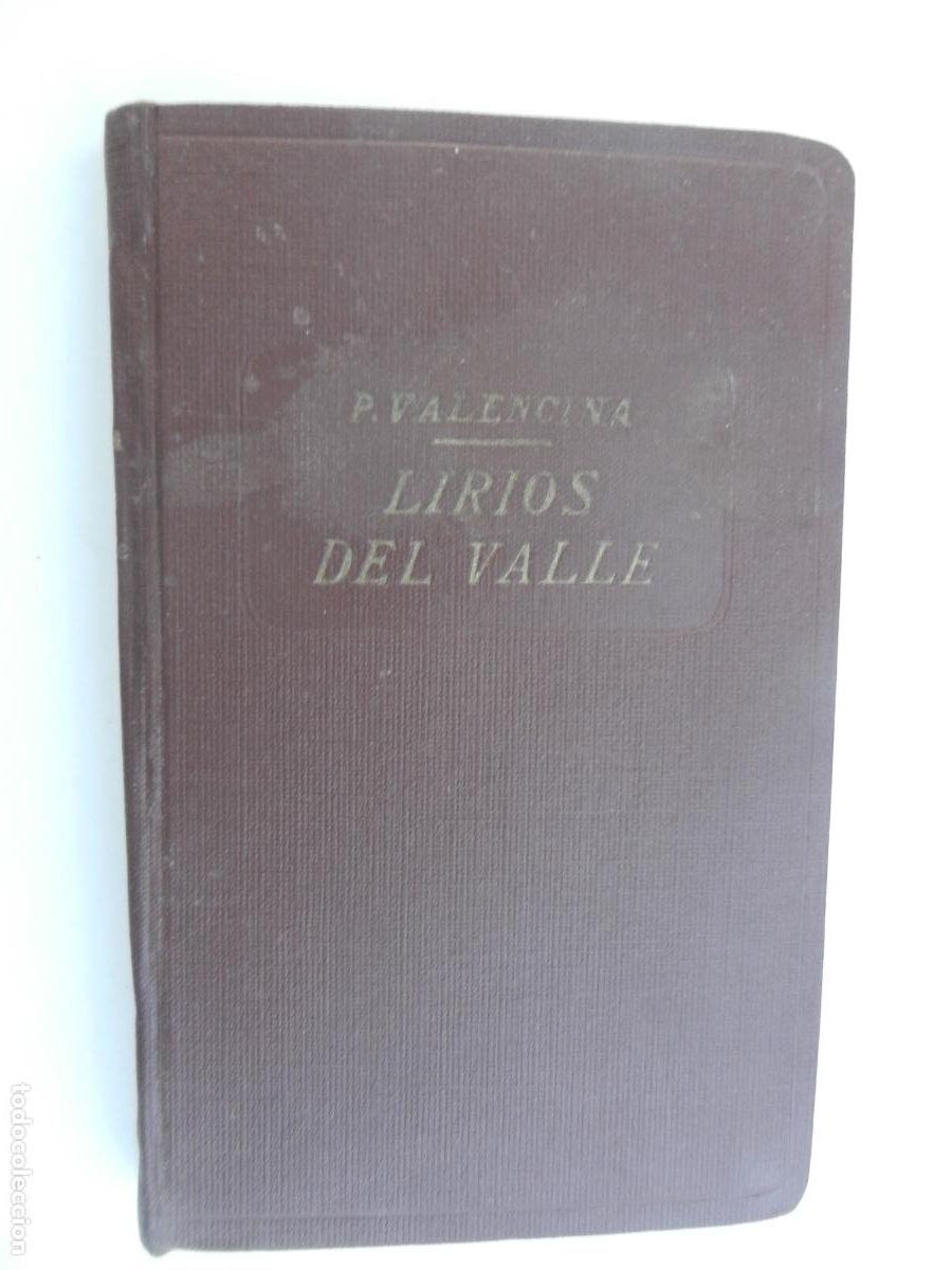 Libros antiguos: LIRIOS DEL VALLE - P. AMBROSIO DE VALENCINA - IMPRENTA LA DIVINA PASTORA - SEVILLA 1928.