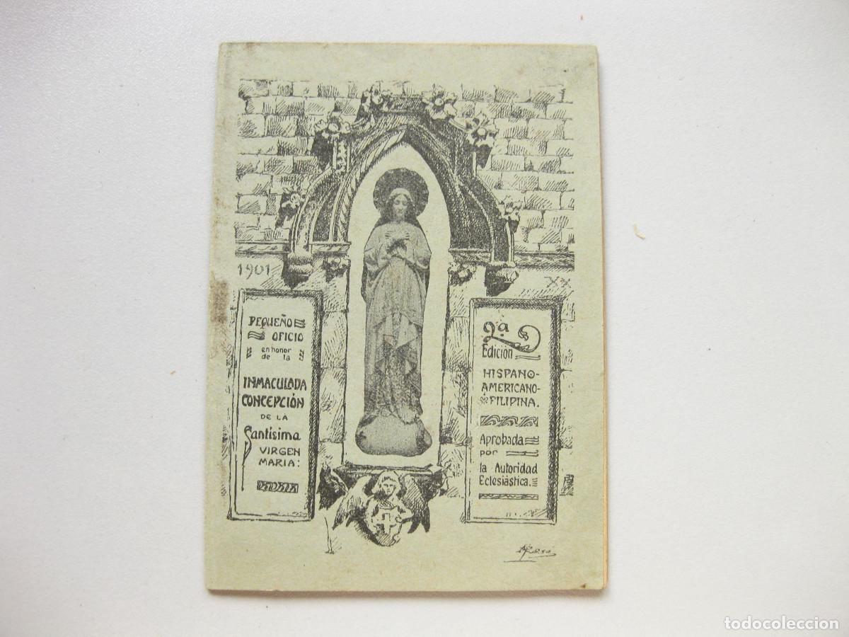 Libros antiguos: Oficio en Honor de la Inmaculada Concepci&oacute;n. Tip. Cat&oacute;lica, Barcelona.