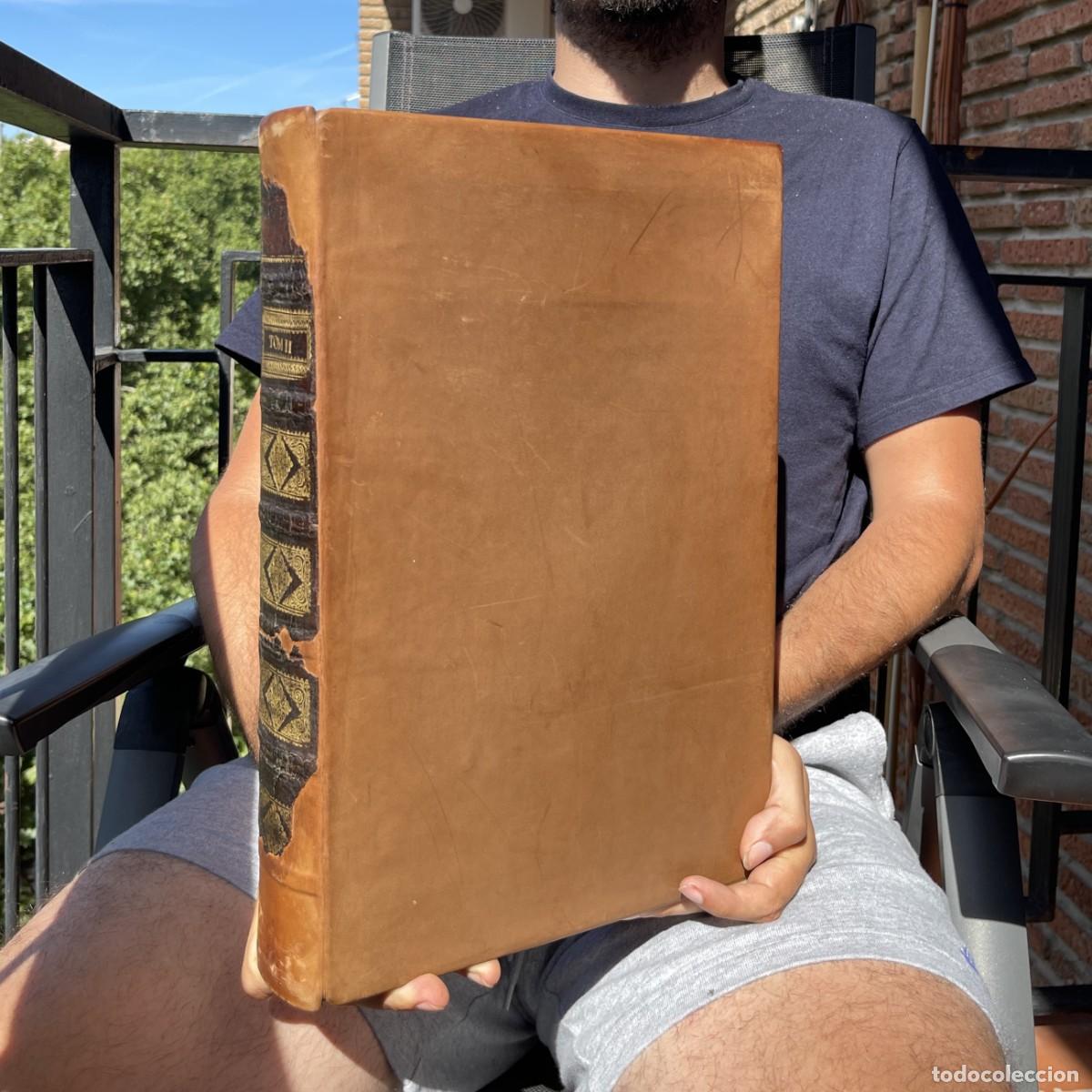 Old books: A&ntilde;o 1719 - Commentarii totius S. Scripturae - Biblia - Menochio - Folio - Plena piel