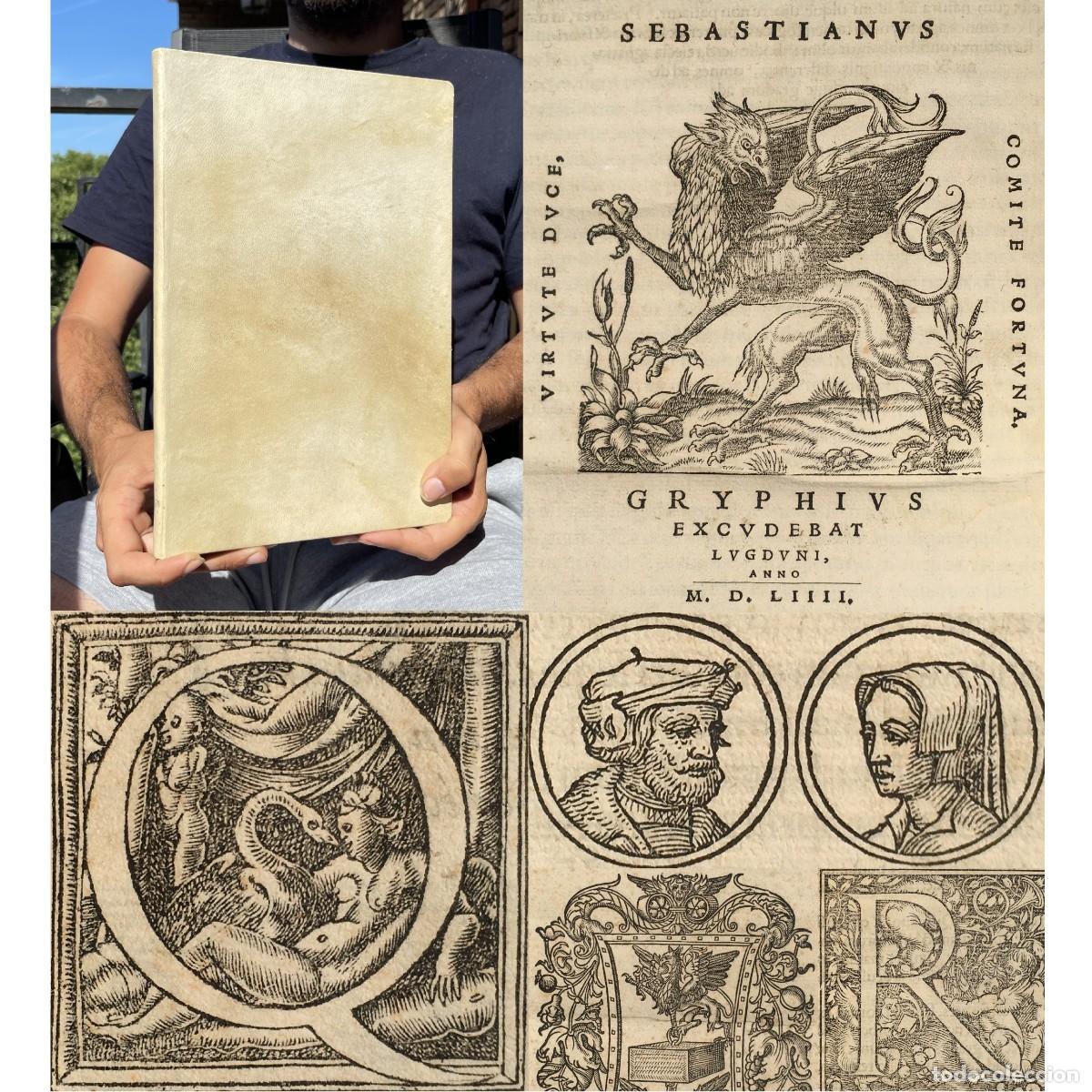 Antiquarische B&uuml;cher: A&ntilde;o 1554 - Genealog&iacute;a - Loriot - De Gradibus affinitatis - Pergamino - Sebastianum Gryphium