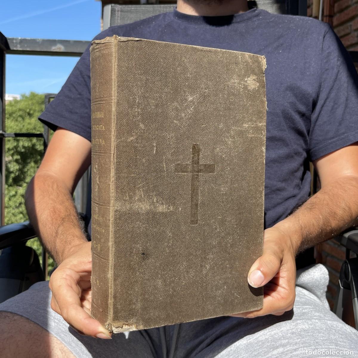 Antiquarische B&uuml;cher: A&Ntilde;O 1853 - LA BIBLIA VULGATA LATINA - ANTIGUO TESTAMENTO - FELIPE SCIO DE SAN MIGUEL - FOLIO